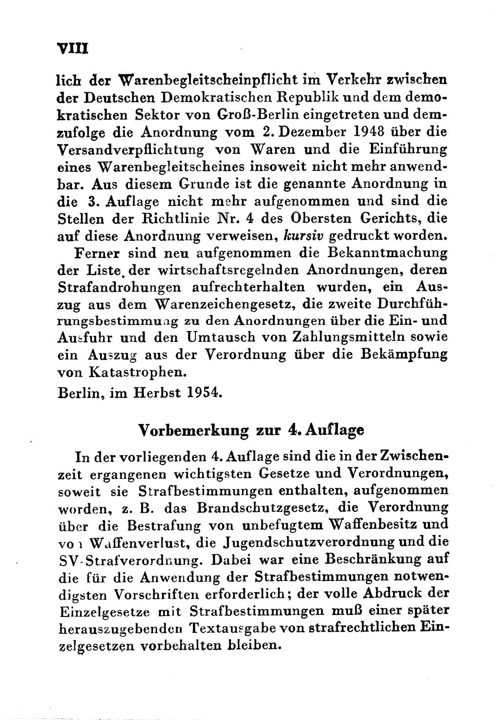 Einleitung Strafgesetzbuch (StGB) und andere Strafgesetze [Deutsche Demokratische Republik (DDR)] 1956, Seite 8 (Einl. StGB Strafges. DDR 1956, S. 8)
