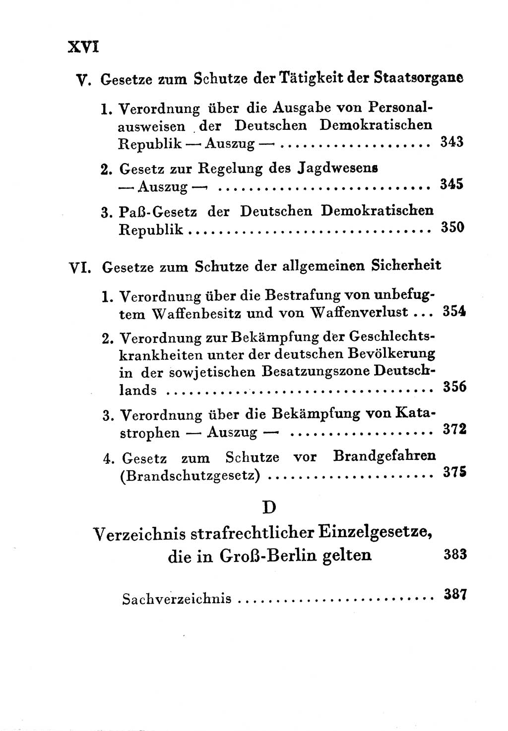 Einleitung Strafgesetzbuch (StGB) und andere Strafgesetze [Deutsche Demokratische Republik (DDR)] 1956, Seite 16 (Einl. StGB Strafges. DDR 1956, S. 16)