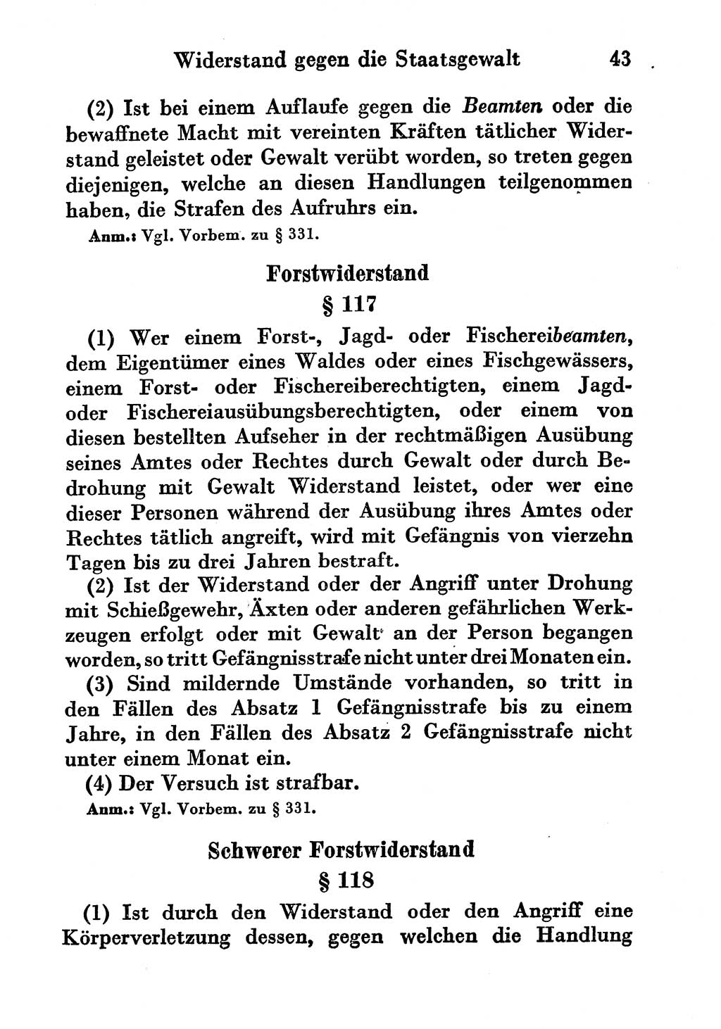 Strafgesetzbuch (StGB) und andere Strafgesetze [Deutsche Demokratische Republik (DDR)] 1956, Seite 43 (StGB Strafges. DDR 1956, S. 43)