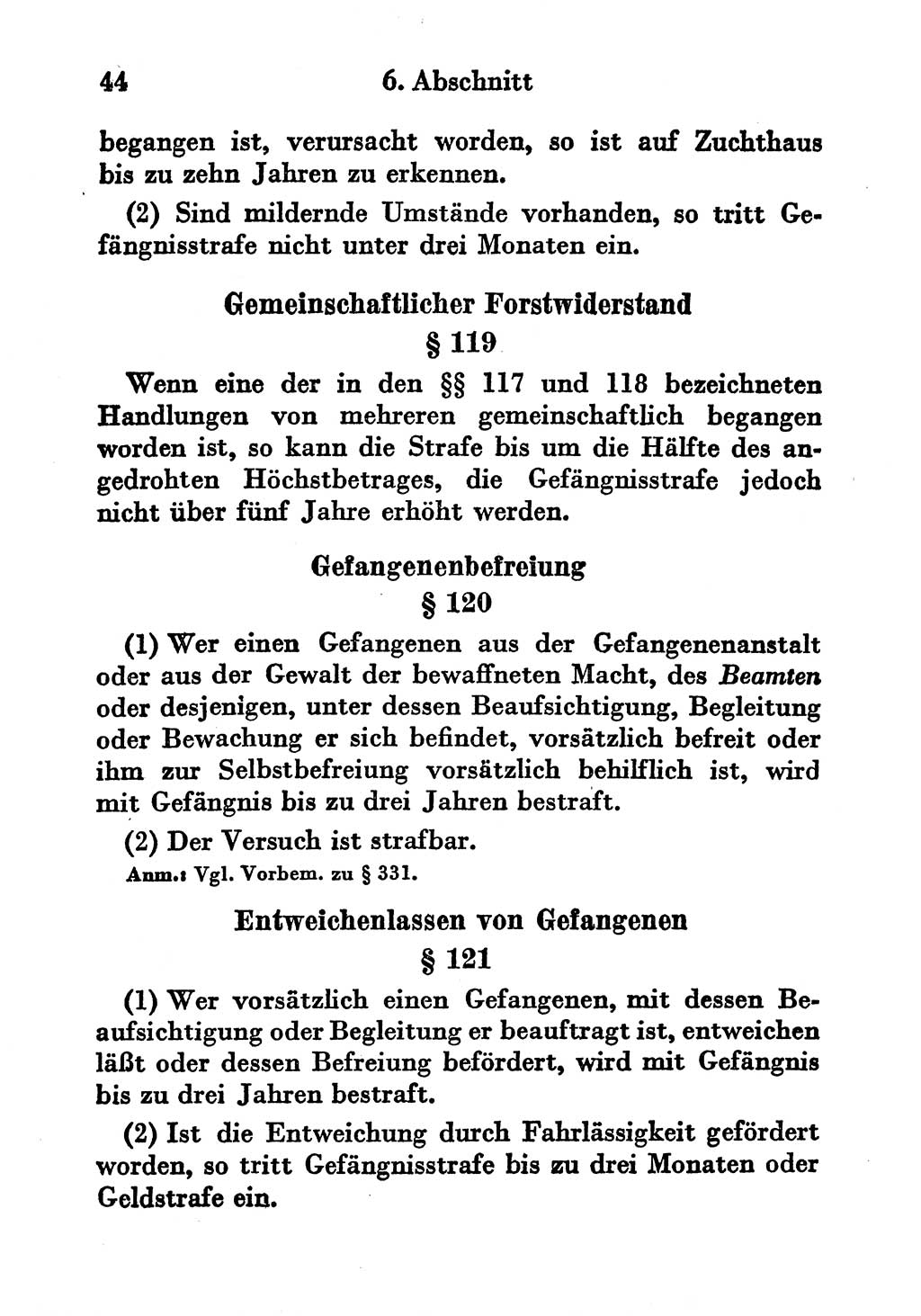 Strafgesetzbuch (StGB) und andere Strafgesetze [Deutsche Demokratische Republik (DDR)] 1956, Seite 44 (StGB Strafges. DDR 1956, S. 44)