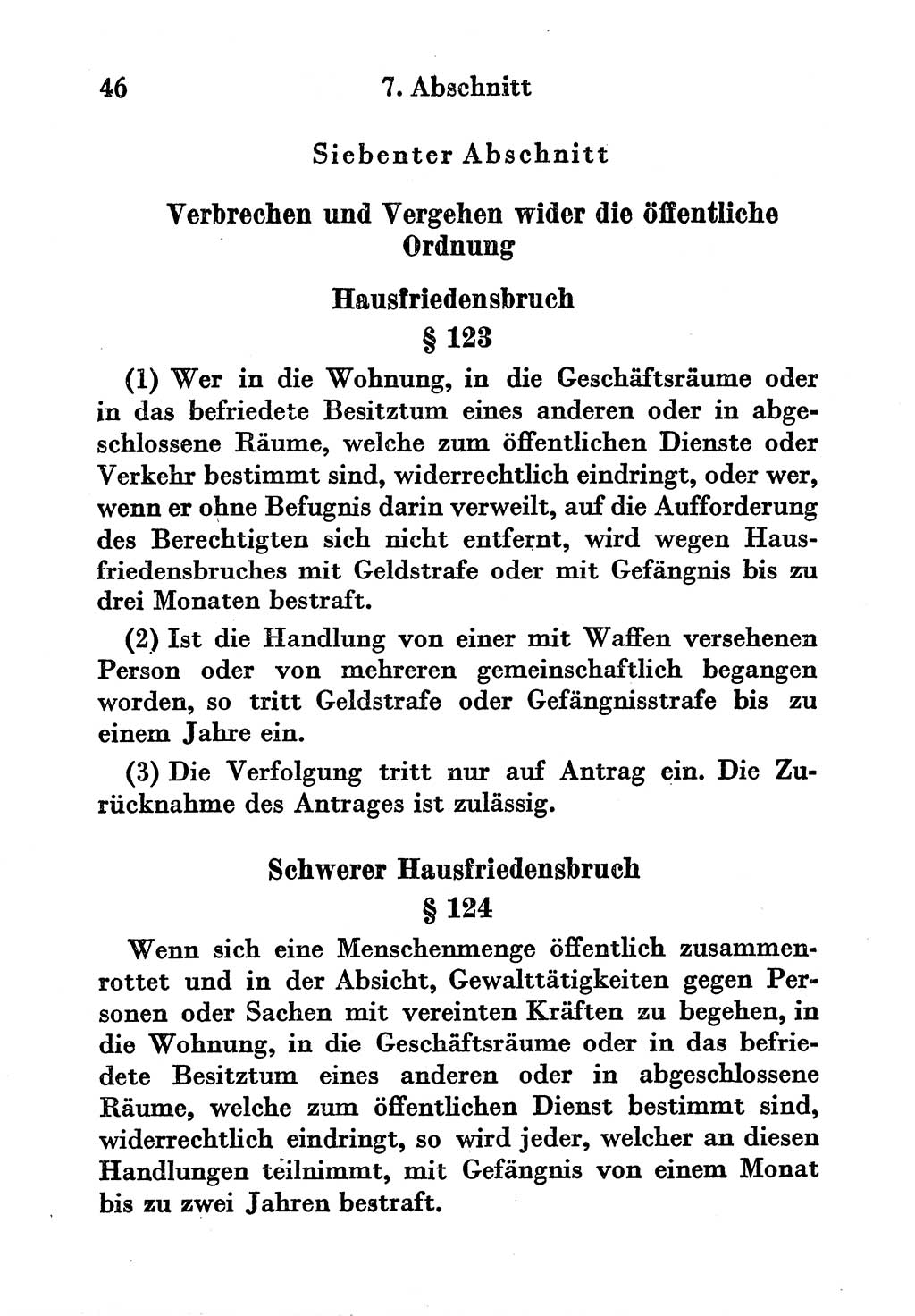 Strafgesetzbuch (StGB) und andere Strafgesetze [Deutsche Demokratische Republik (DDR)] 1956, Seite 46 (StGB Strafges. DDR 1956, S. 46)