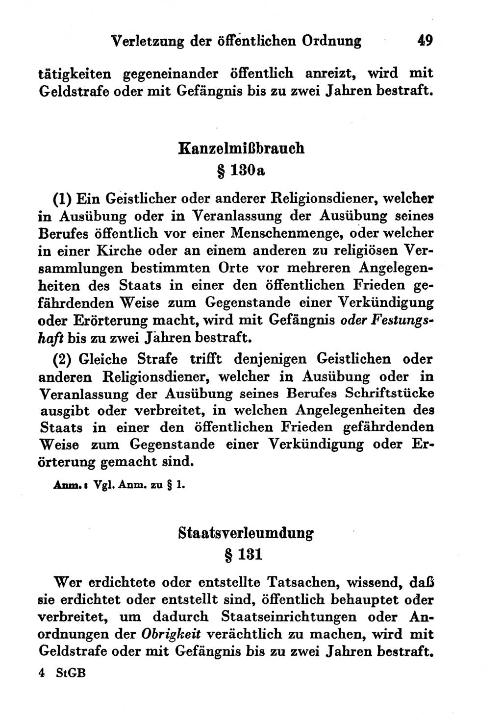 Strafgesetzbuch (StGB) und andere Strafgesetze [Deutsche Demokratische Republik (DDR)] 1956, Seite 49 (StGB Strafges. DDR 1956, S. 49)