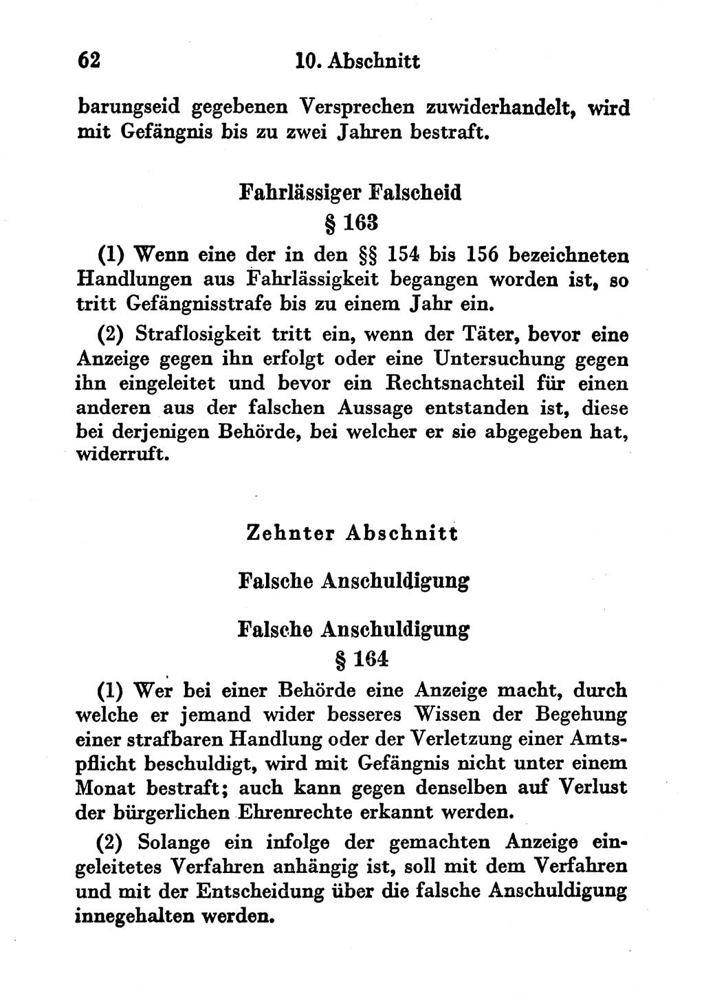 Strafgesetzbuch (StGB) und andere Strafgesetze [Deutsche Demokratische Republik (DDR)] 1956, Seite 62 (StGB Strafges. DDR 1956, S. 62)