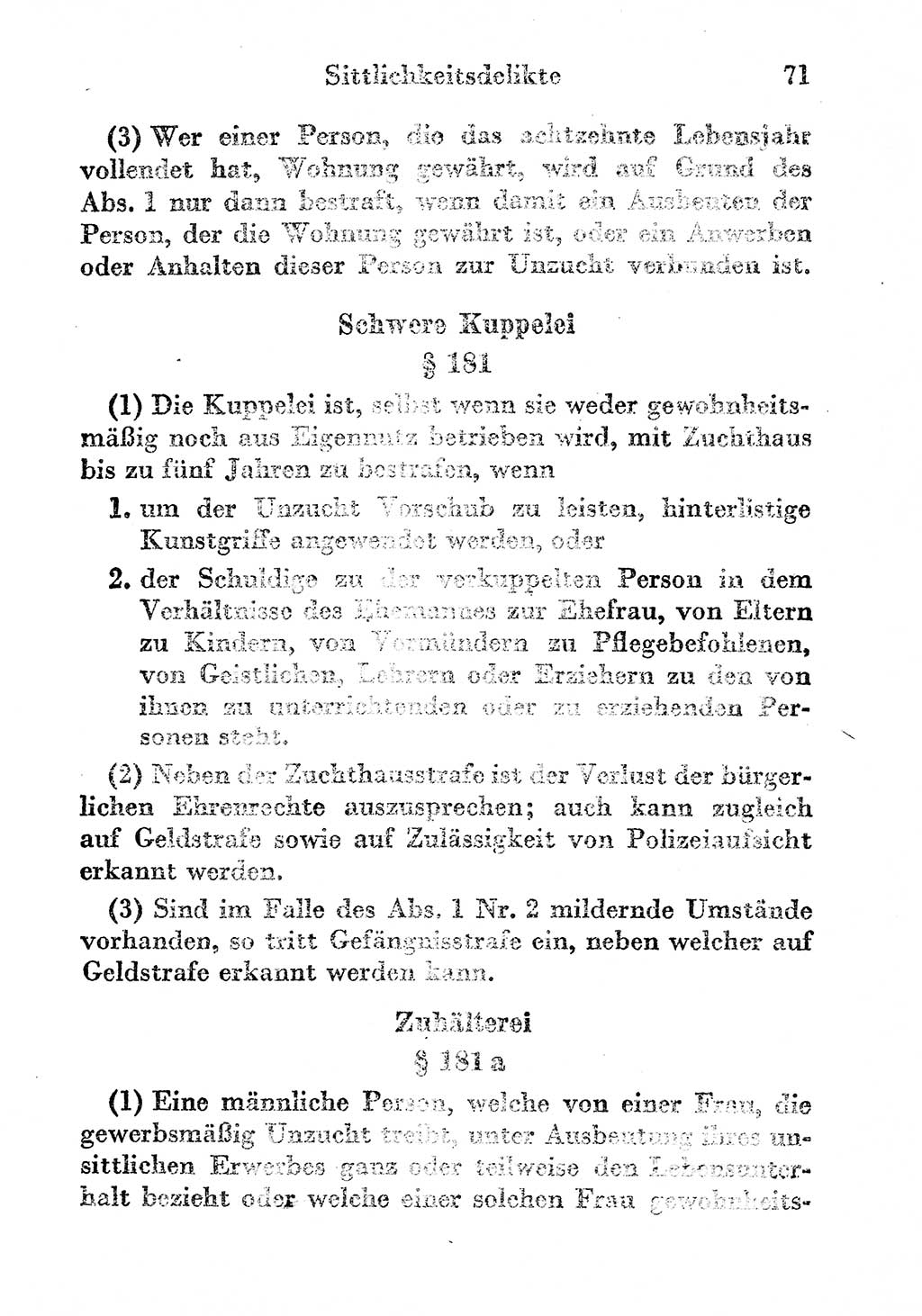 Strafgesetzbuch (StGB) und andere Strafgesetze [Deutsche Demokratische Republik (DDR)] 1956, Seite 71 (StGB Strafges. DDR 1956, S. 71)