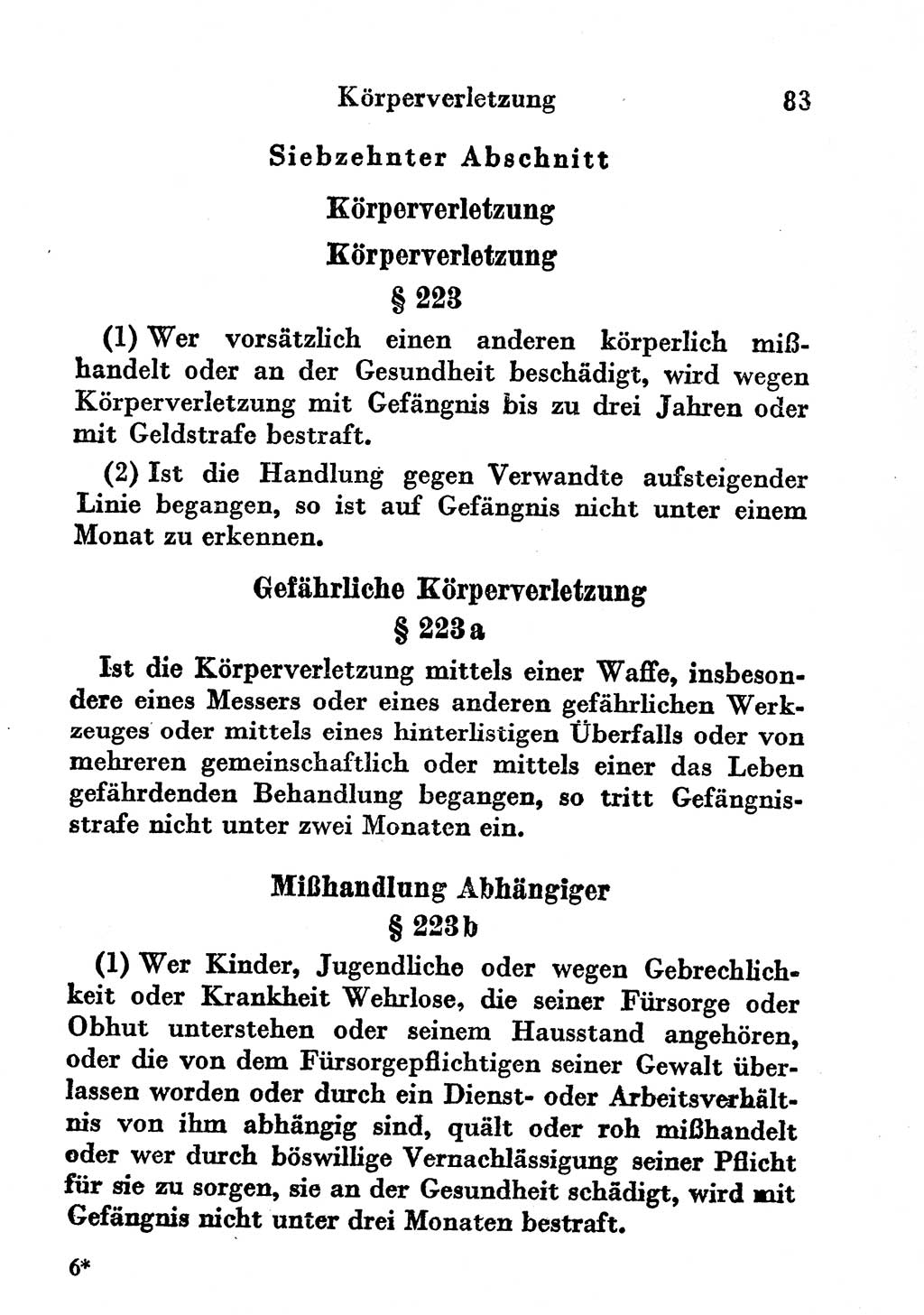 Strafgesetzbuch (StGB) und andere Strafgesetze [Deutsche Demokratische Republik (DDR)] 1956, Seite 83 (StGB Strafges. DDR 1956, S. 83)