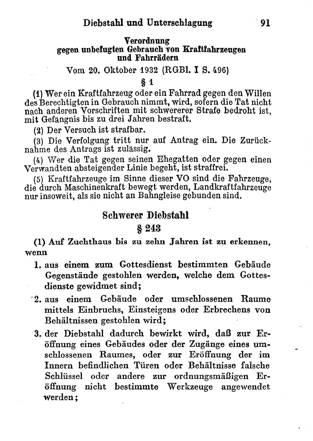 Strafgesetzbuch (StGB) und andere Strafgesetze [Deutsche Demokratische Republik (DDR)] 1956, Seite 91 (StGB Strafges. DDR 1956, S. 91)