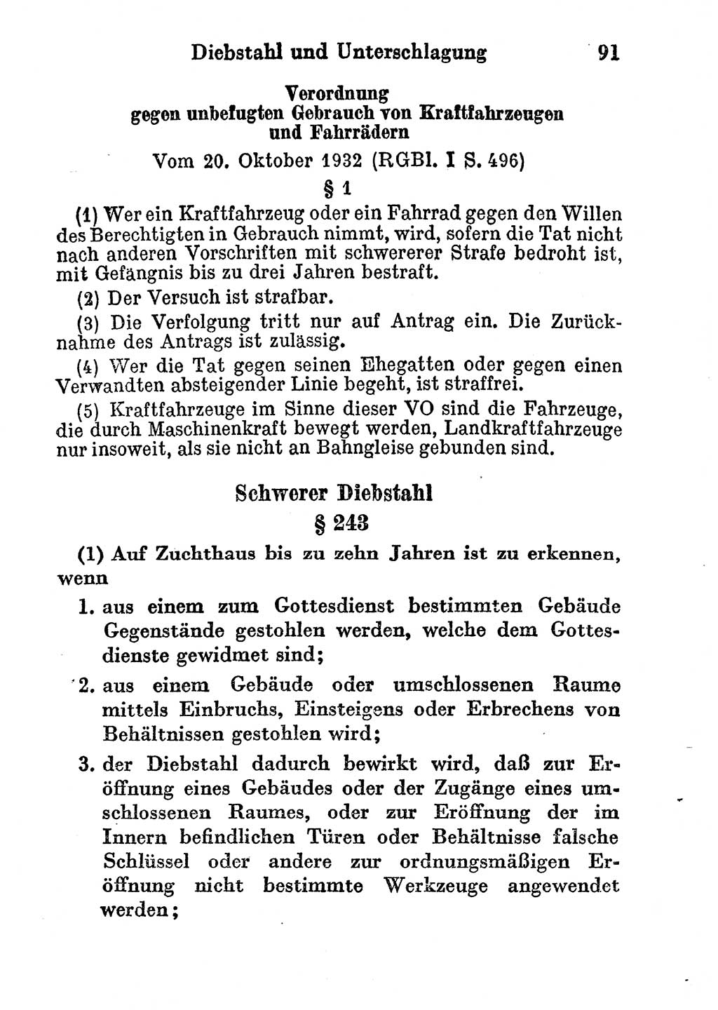 Strafgesetzbuch (StGB) und andere Strafgesetze [Deutsche Demokratische Republik (DDR)] 1956, Seite 91 (StGB Strafges. DDR 1956, S. 91)