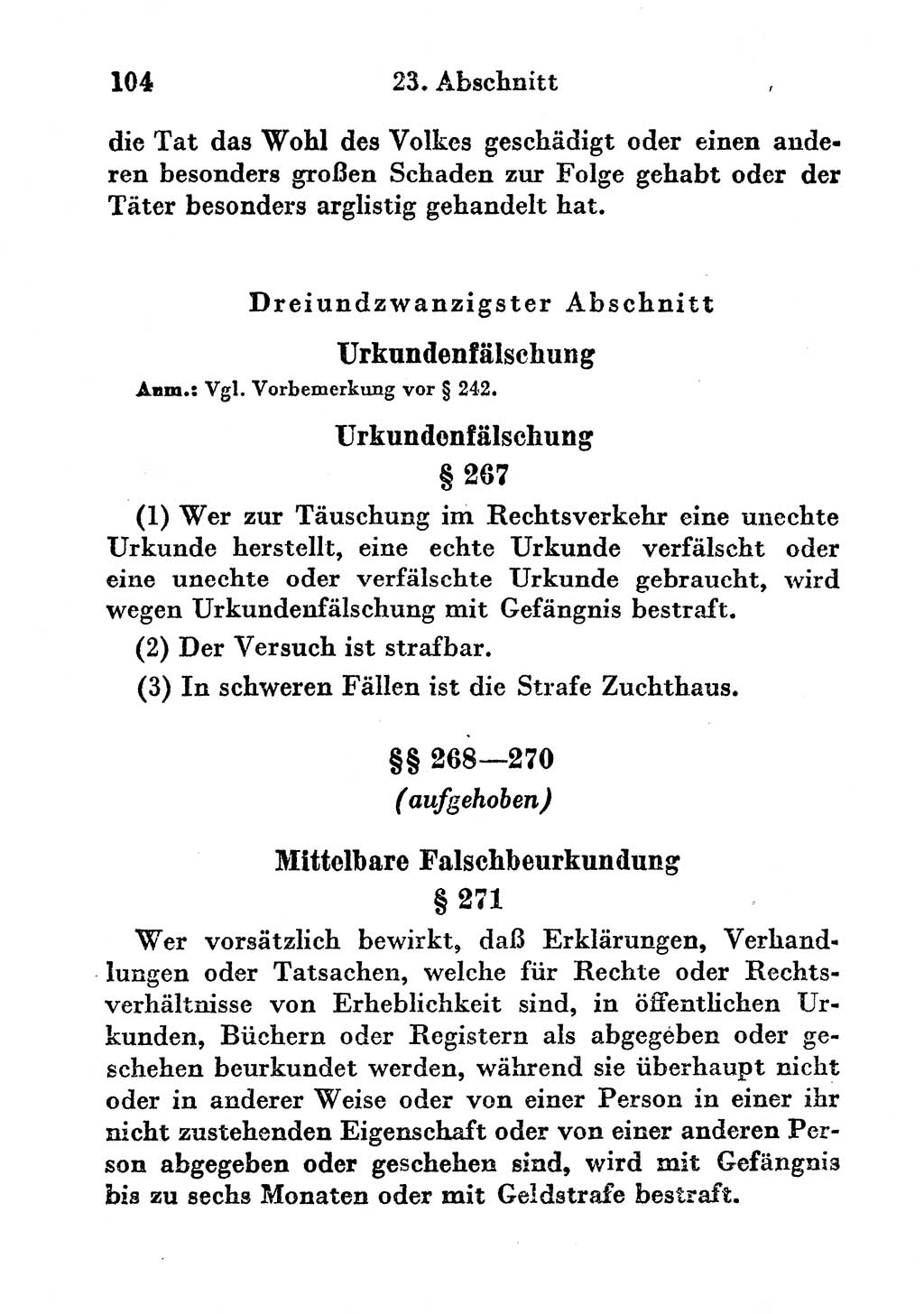 Strafgesetzbuch (StGB) und andere Strafgesetze [Deutsche Demokratische Republik (DDR)] 1956, Seite 104 (StGB Strafges. DDR 1956, S. 104)