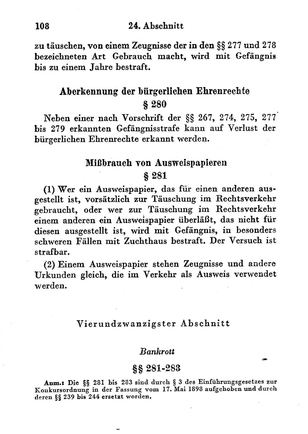 Strafgesetzbuch (StGB) und andere Strafgesetze [Deutsche Demokratische Republik (DDR)] 1956, Seite 108 (StGB Strafges. DDR 1956, S. 108)