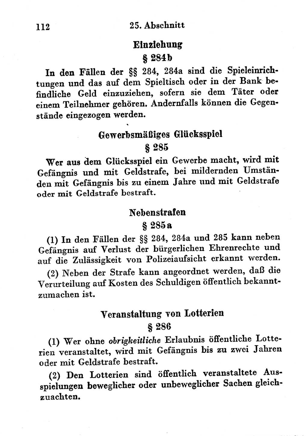 Strafgesetzbuch (StGB) und andere Strafgesetze [Deutsche Demokratische Republik (DDR)] 1956, Seite 112 (StGB Strafges. DDR 1956, S. 112)