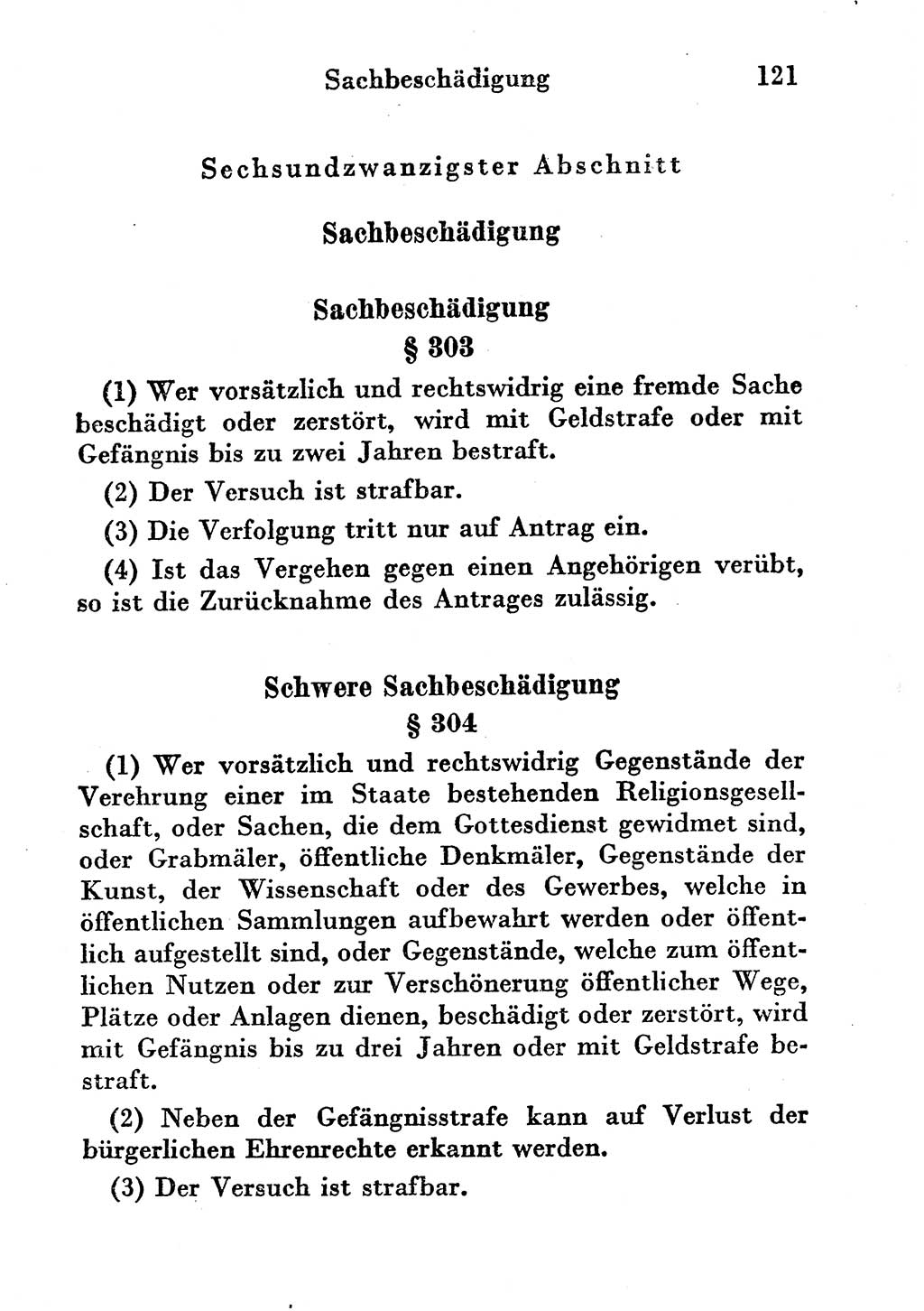 Strafgesetzbuch (StGB) und andere Strafgesetze [Deutsche Demokratische Republik (DDR)] 1956, Seite 121 (StGB Strafges. DDR 1956, S. 121)