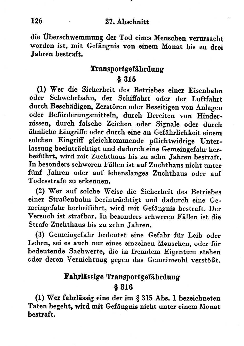 Strafgesetzbuch (StGB) und andere Strafgesetze [Deutsche Demokratische Republik (DDR)] 1956, Seite 126 (StGB Strafges. DDR 1956, S. 126)