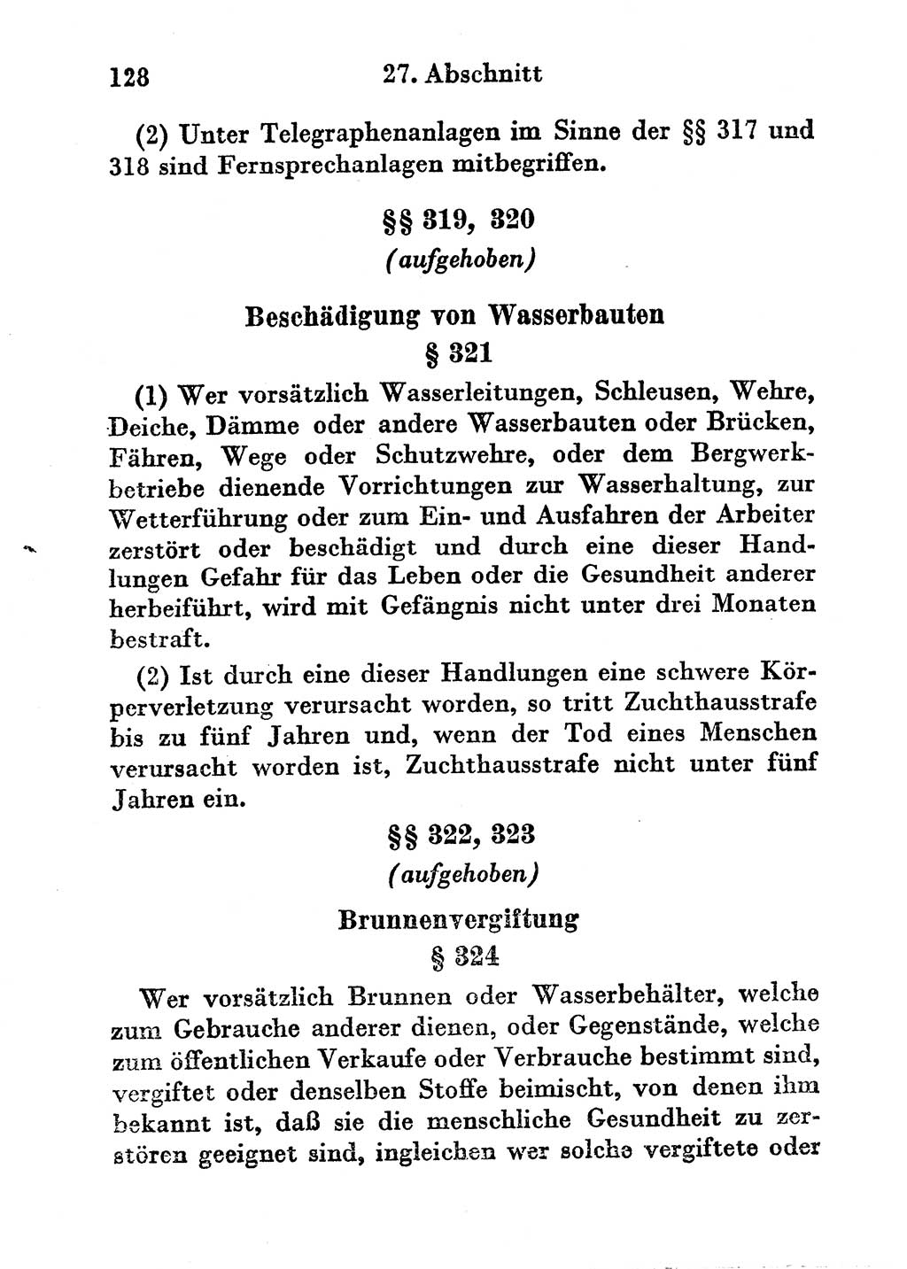 Strafgesetzbuch (StGB) und andere Strafgesetze [Deutsche Demokratische Republik (DDR)] 1956, Seite 128 (StGB Strafges. DDR 1956, S. 128)