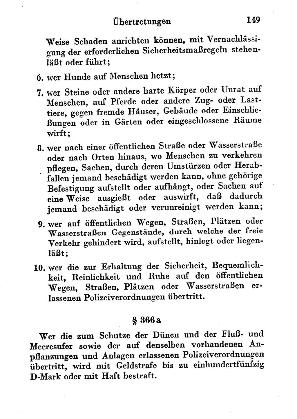 Strafgesetzbuch (StGB) und andere Strafgesetze [Deutsche Demokratische Republik (DDR)] 1956, Seite 149 (StGB Strafges. DDR 1956, S. 149)