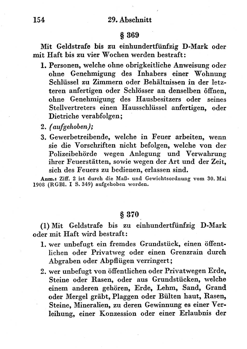 Strafgesetzbuch (StGB) und andere Strafgesetze [Deutsche Demokratische Republik (DDR)] 1956, Seite 154 (StGB Strafges. DDR 1956, S. 154)
