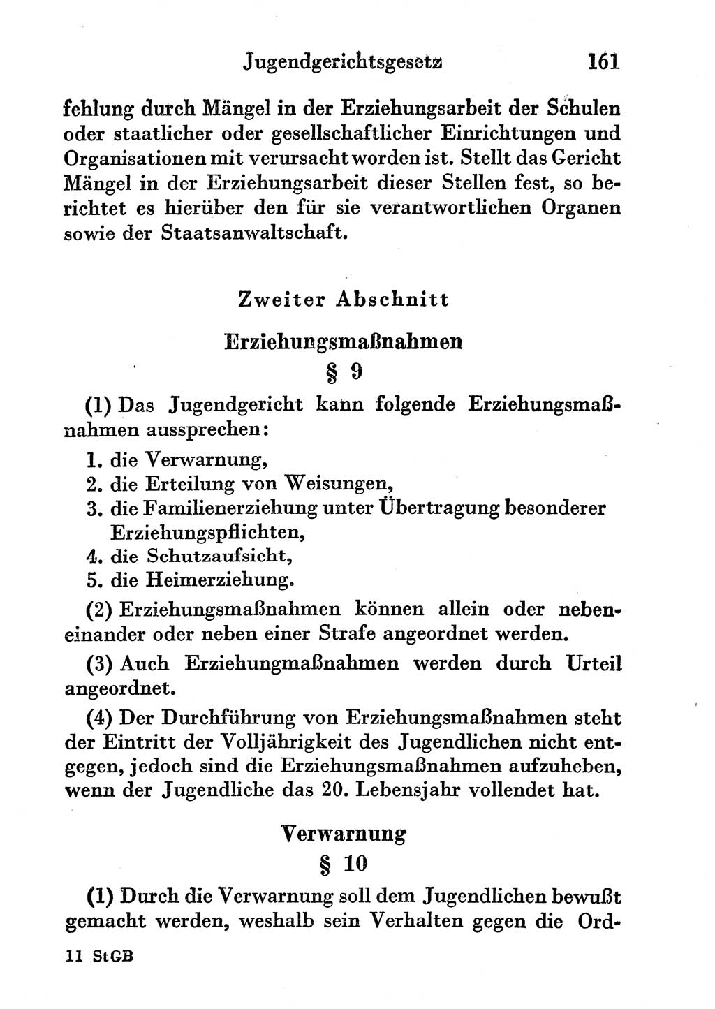 Strafgesetzbuch (StGB) und andere Strafgesetze [Deutsche Demokratische Republik (DDR)] 1956, Seite 161 (StGB Strafges. DDR 1956, S. 161)