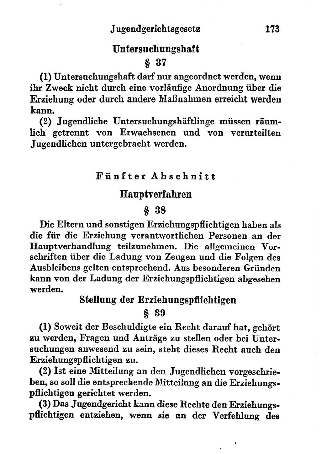 Strafgesetzbuch (StGB) und andere Strafgesetze [Deutsche Demokratische Republik (DDR)] 1956, Seite 173 (StGB Strafges. DDR 1956, S. 173)
