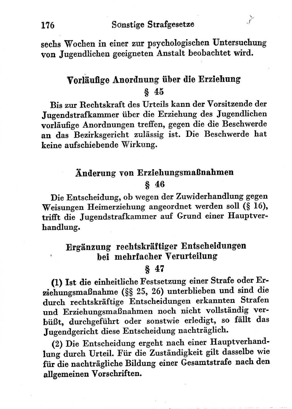 Strafgesetzbuch (StGB) und andere Strafgesetze [Deutsche Demokratische Republik (DDR)] 1956, Seite 176 (StGB Strafges. DDR 1956, S. 176)