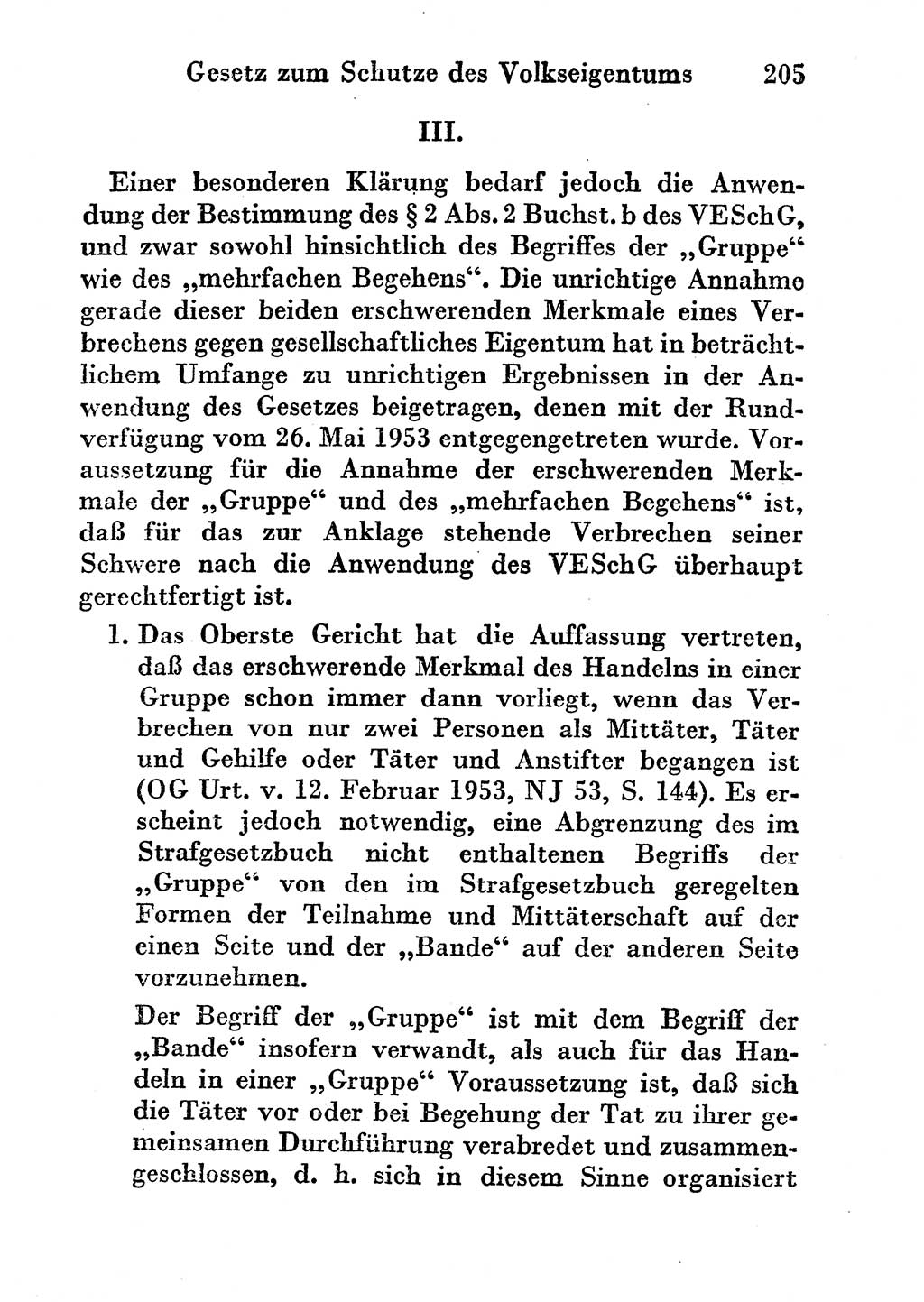 Strafgesetzbuch (StGB) und andere Strafgesetze [Deutsche Demokratische Republik (DDR)] 1956, Seite 205 (StGB Strafges. DDR 1956, S. 205)