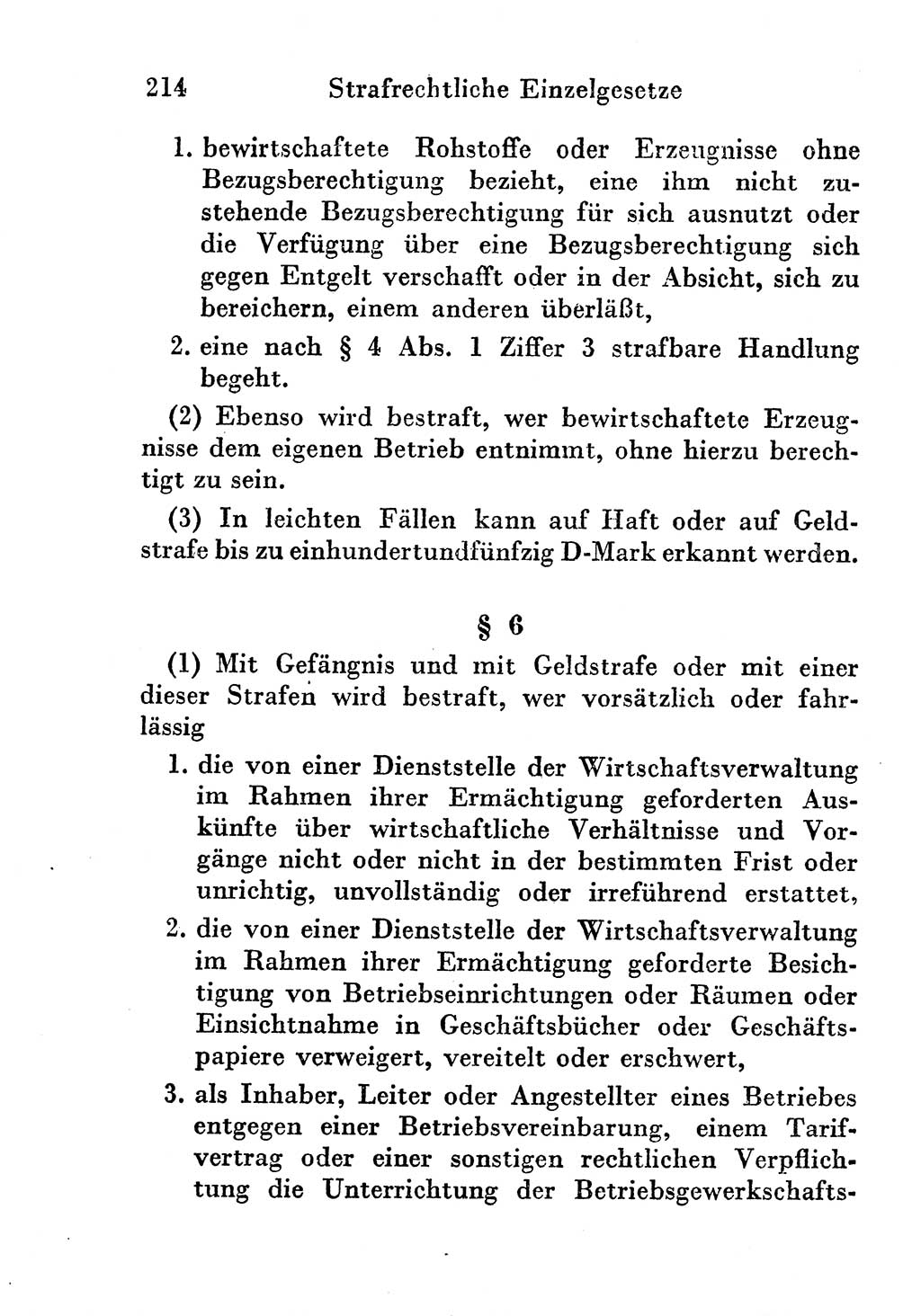 Strafgesetzbuch (StGB) und andere Strafgesetze [Deutsche Demokratische Republik (DDR)] 1956, Seite 214 (StGB Strafges. DDR 1956, S. 214)