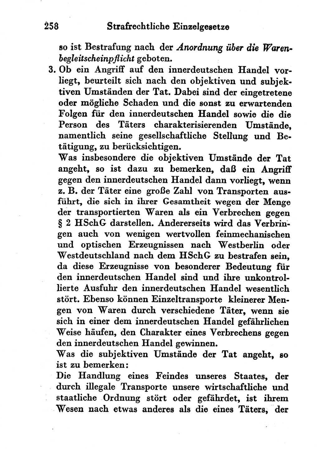 Strafgesetzbuch (StGB) und andere Strafgesetze [Deutsche Demokratische Republik (DDR)] 1956, Seite 258 (StGB Strafges. DDR 1956, S. 258)