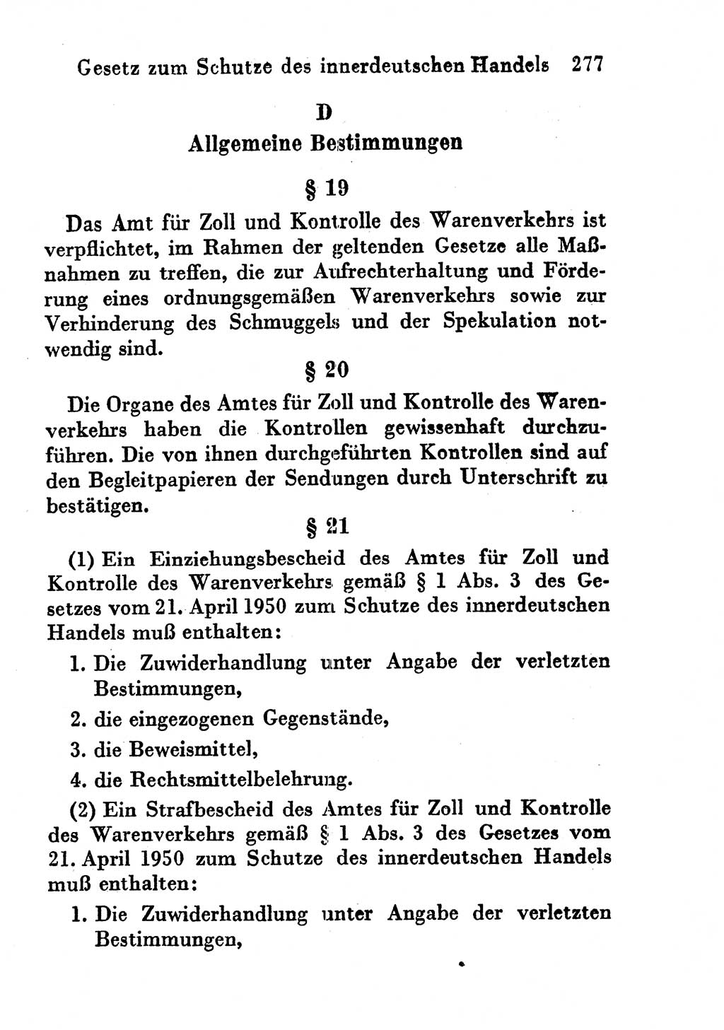 Strafgesetzbuch (StGB) und andere Strafgesetze [Deutsche Demokratische Republik (DDR)] 1956, Seite 277 (StGB Strafges. DDR 1956, S. 277)