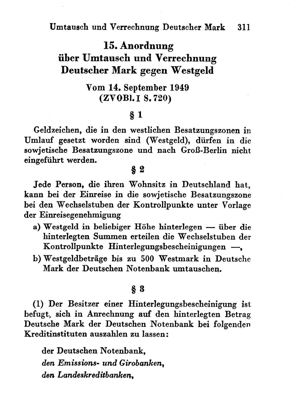 Strafgesetzbuch (StGB) und andere Strafgesetze [Deutsche Demokratische Republik (DDR)] 1956, Seite 311 (StGB Strafges. DDR 1956, S. 311)