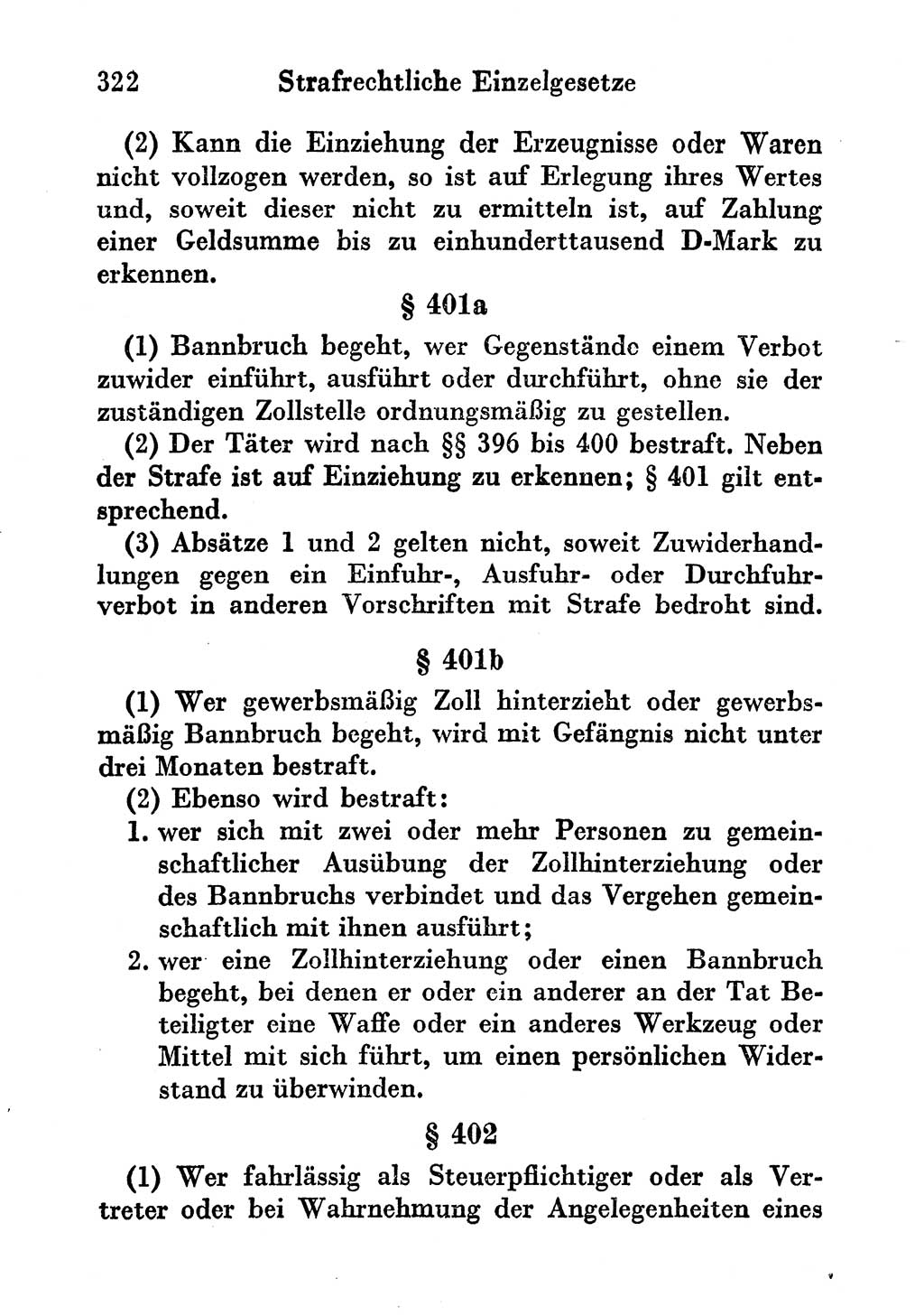 Strafgesetzbuch (StGB) und andere Strafgesetze [Deutsche Demokratische Republik (DDR)] 1956, Seite 322 (StGB Strafges. DDR 1956, S. 322)