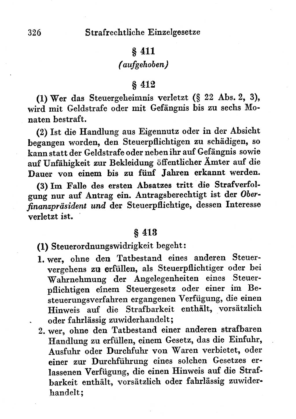 Strafgesetzbuch (StGB) und andere Strafgesetze [Deutsche Demokratische Republik (DDR)] 1956, Seite 326 (StGB Strafges. DDR 1956, S. 326)