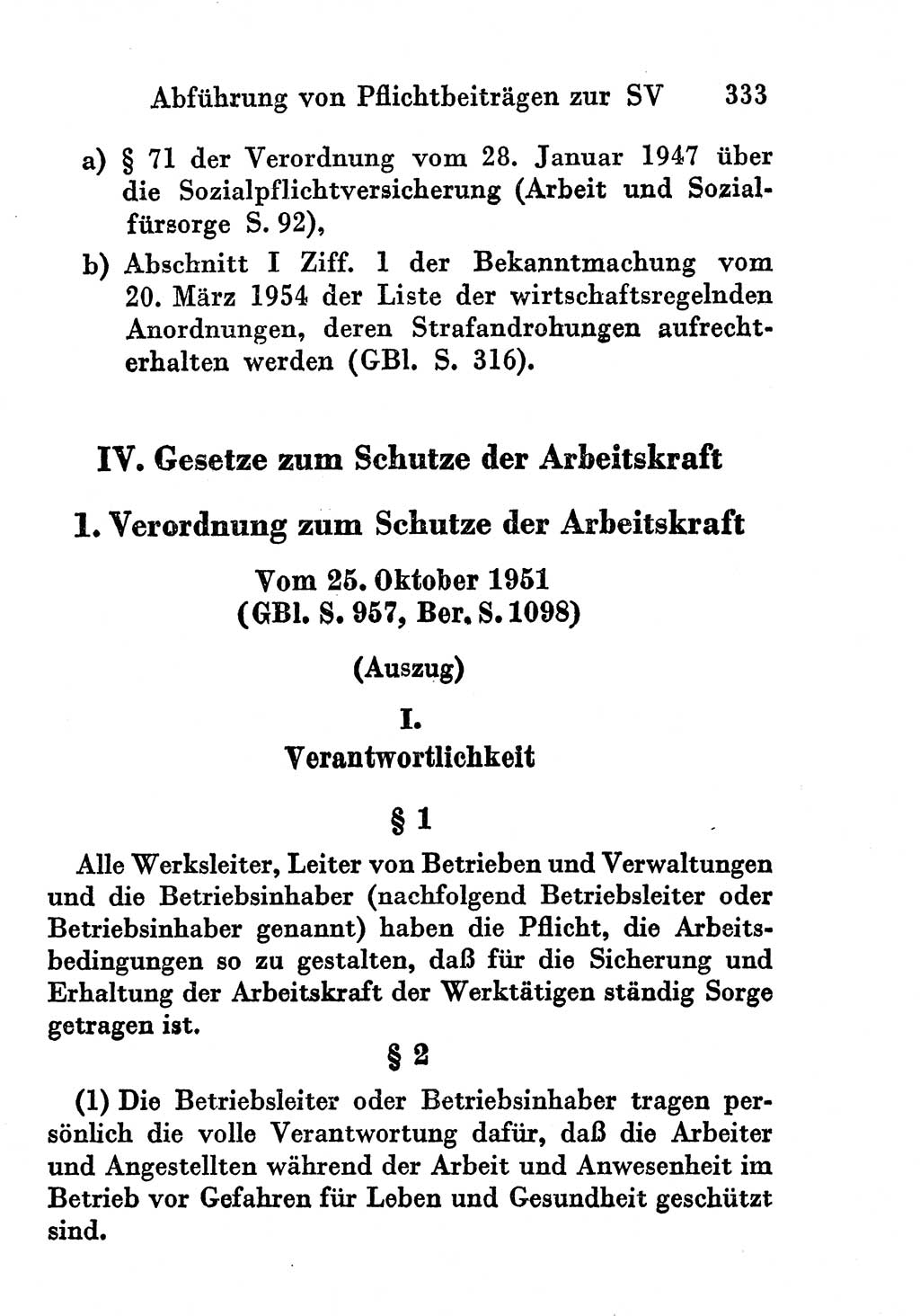 Strafgesetzbuch (StGB) und andere Strafgesetze [Deutsche Demokratische Republik (DDR)] 1956, Seite 333 (StGB Strafges. DDR 1956, S. 333)