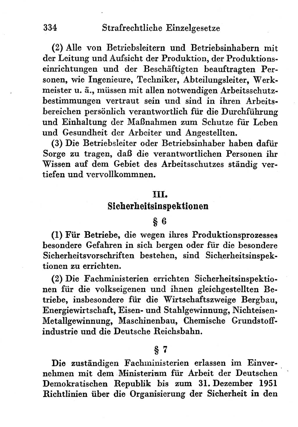 Strafgesetzbuch (StGB) und andere Strafgesetze [Deutsche Demokratische Republik (DDR)] 1956, Seite 334 (StGB Strafges. DDR 1956, S. 334)