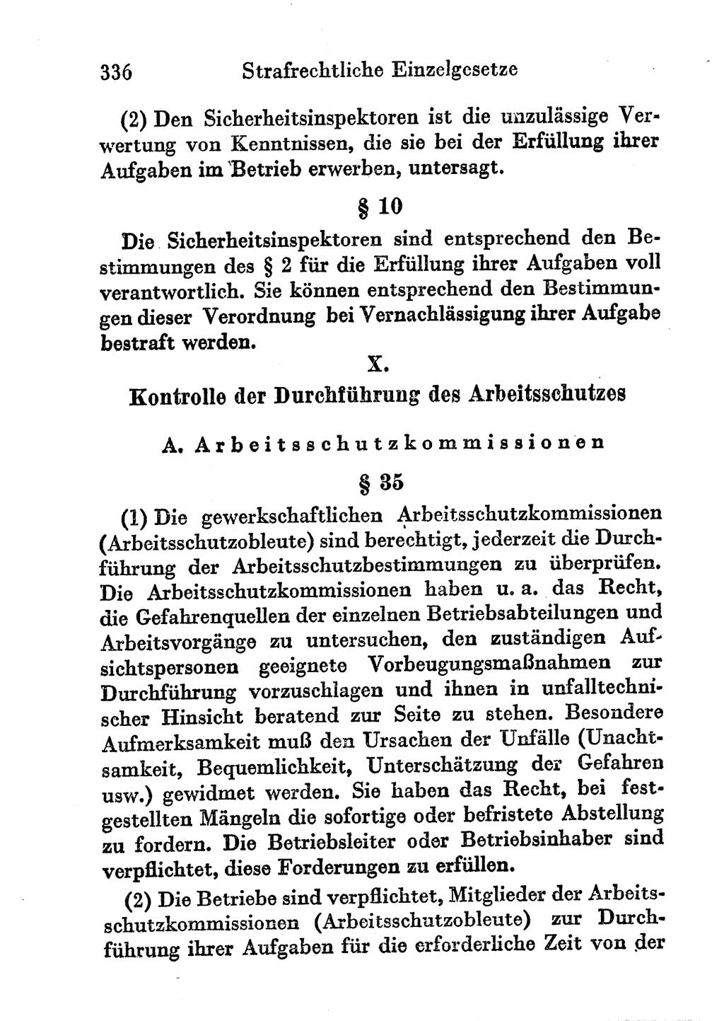 Strafgesetzbuch (StGB) und andere Strafgesetze [Deutsche Demokratische Republik (DDR)] 1956, Seite 336 (StGB Strafges. DDR 1956, S. 336)