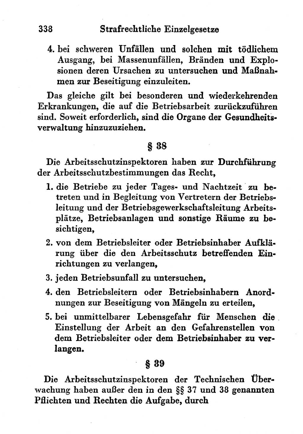 Strafgesetzbuch (StGB) und andere Strafgesetze [Deutsche Demokratische Republik (DDR)] 1956, Seite 338 (StGB Strafges. DDR 1956, S. 338)