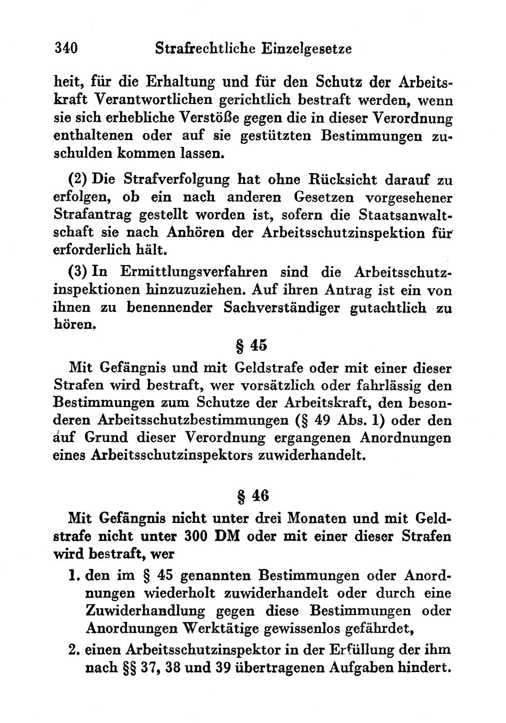 Strafgesetzbuch (StGB) und andere Strafgesetze [Deutsche Demokratische Republik (DDR)] 1956, Seite 340 (StGB Strafges. DDR 1956, S. 340)