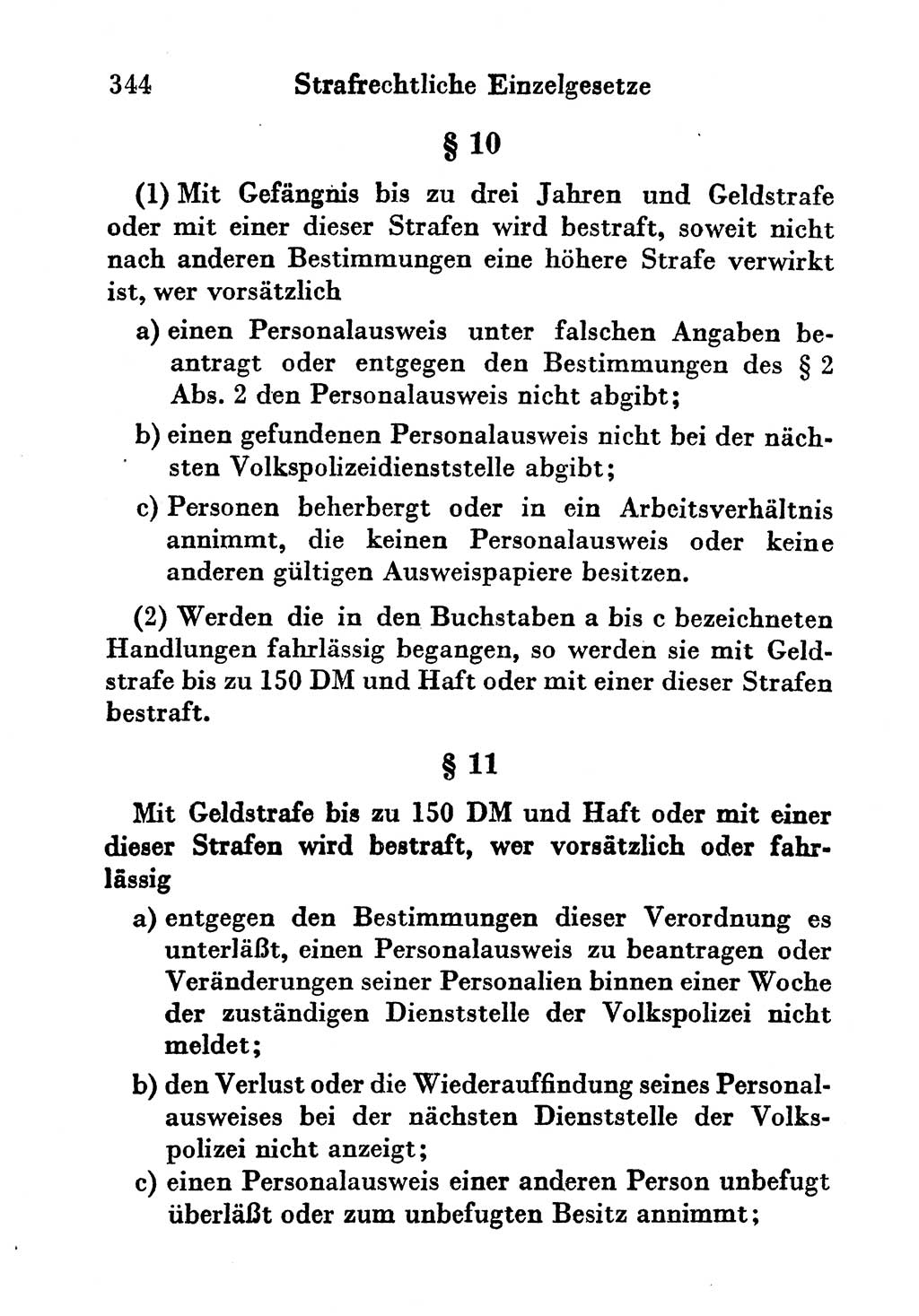 Strafgesetzbuch (StGB) und andere Strafgesetze [Deutsche Demokratische Republik (DDR)] 1956, Seite 344 (StGB Strafges. DDR 1956, S. 344)