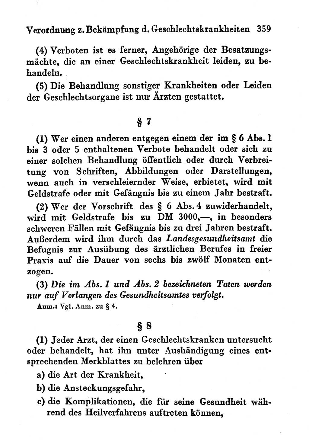 Strafgesetzbuch (StGB) und andere Strafgesetze [Deutsche Demokratische Republik (DDR)] 1956, Seite 359 (StGB Strafges. DDR 1956, S. 359)