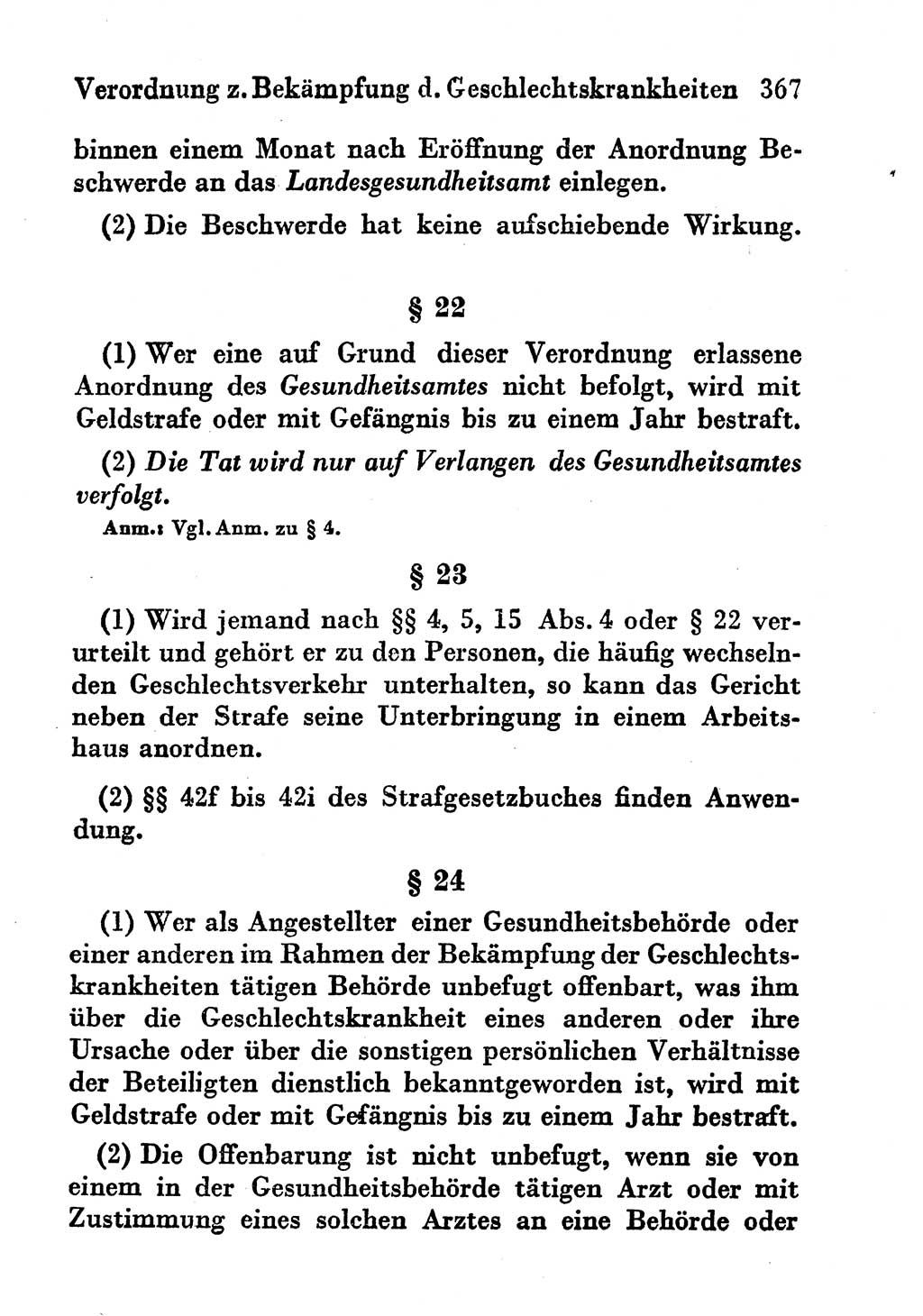 Strafgesetzbuch (StGB) und andere Strafgesetze [Deutsche Demokratische Republik (DDR)] 1956, Seite 367 (StGB Strafges. DDR 1956, S. 367)