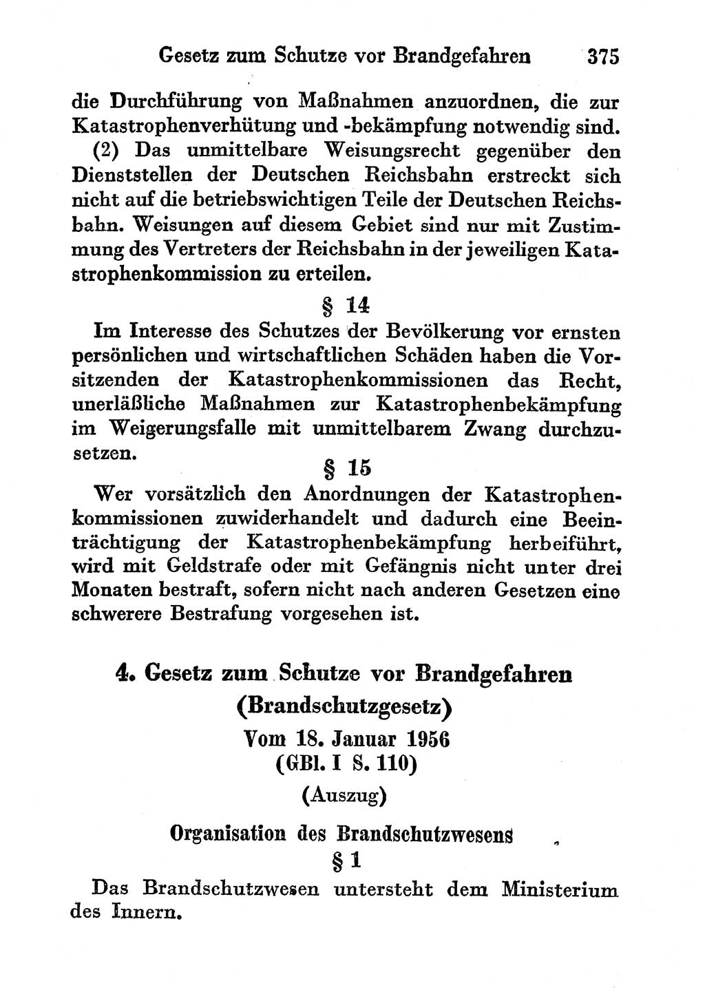 Strafgesetzbuch (StGB) und andere Strafgesetze [Deutsche Demokratische Republik (DDR)] 1956, Seite 375 (StGB Strafges. DDR 1956, S. 375)