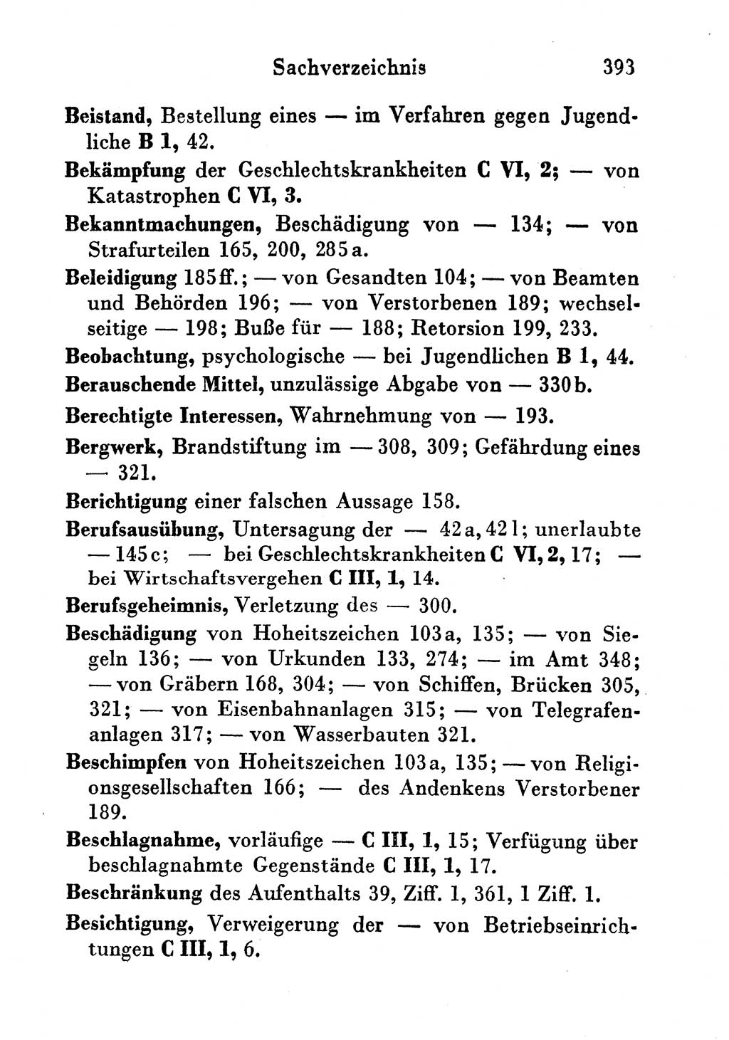Strafgesetzbuch (StGB) und andere Strafgesetze [Deutsche Demokratische Republik (DDR)] 1956, Seite 393 (StGB Strafges. DDR 1956, S. 393)