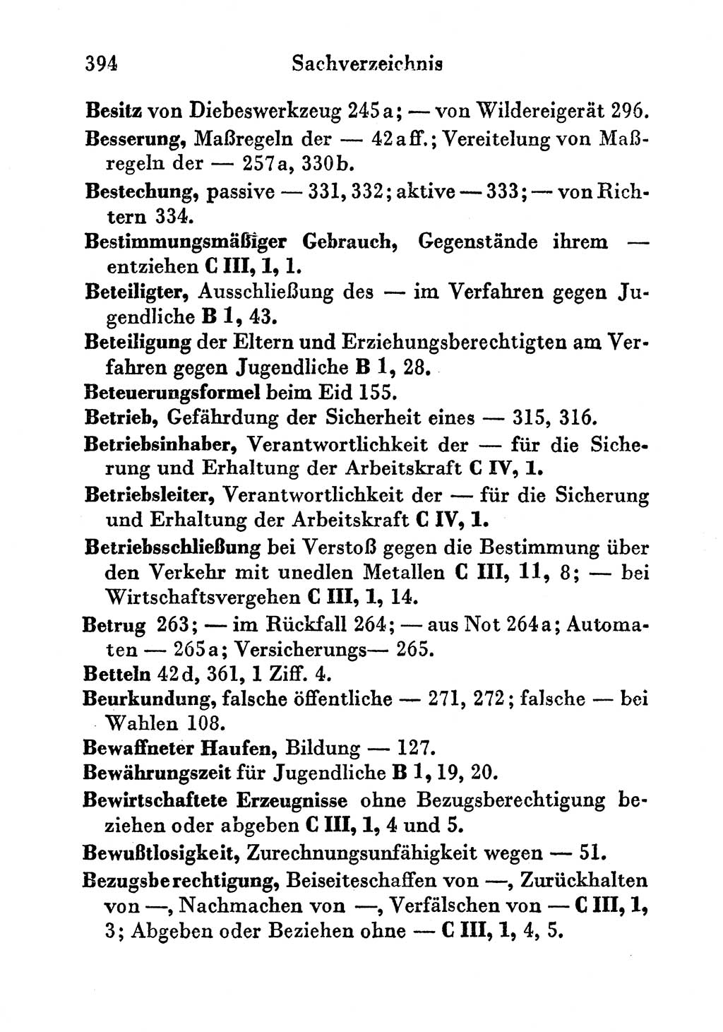 Strafgesetzbuch (StGB) und andere Strafgesetze [Deutsche Demokratische Republik (DDR)] 1956, Seite 394 (StGB Strafges. DDR 1956, S. 394)