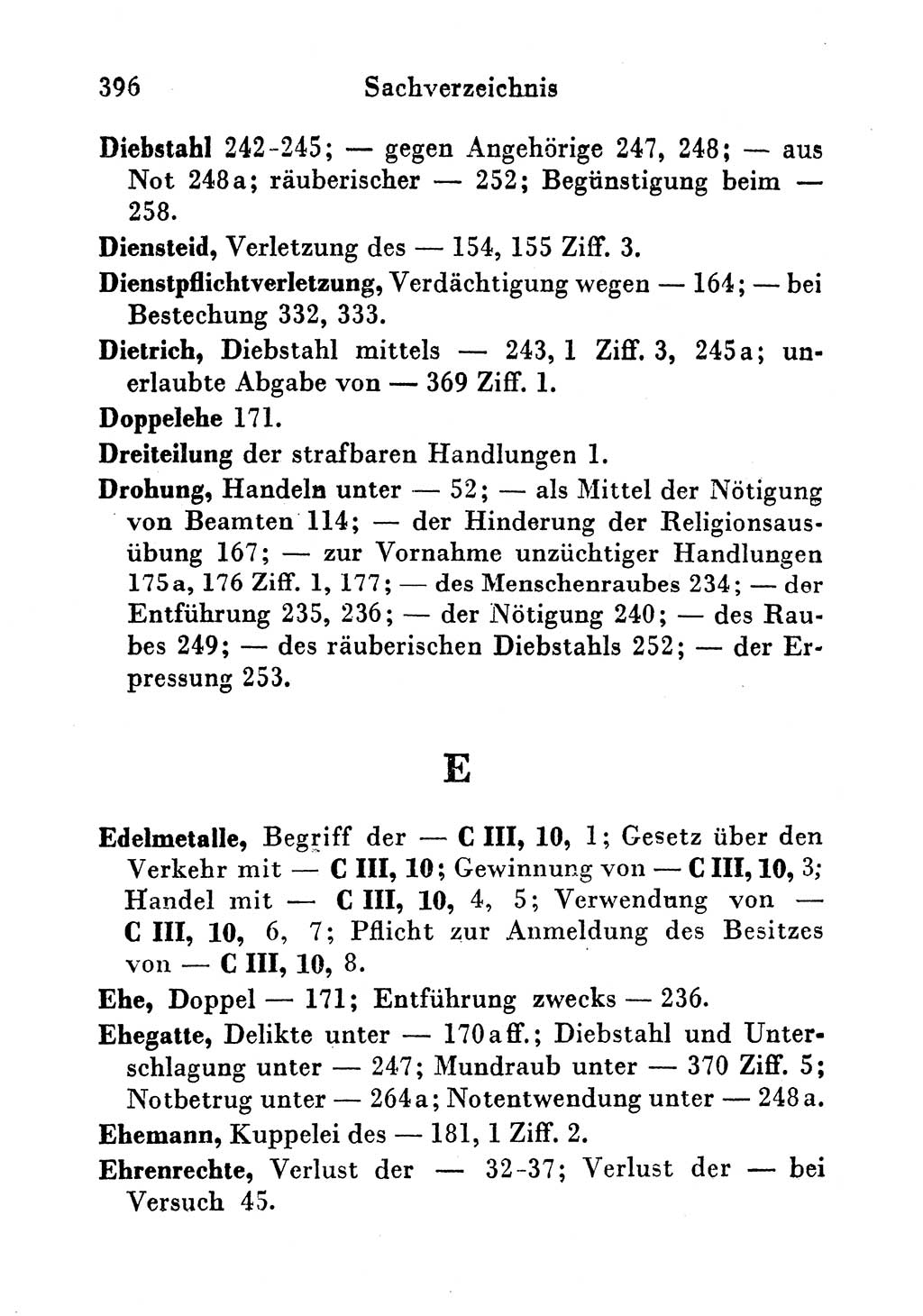Strafgesetzbuch (StGB) und andere Strafgesetze [Deutsche Demokratische Republik (DDR)] 1956, Seite 396 (StGB Strafges. DDR 1956, S. 396)