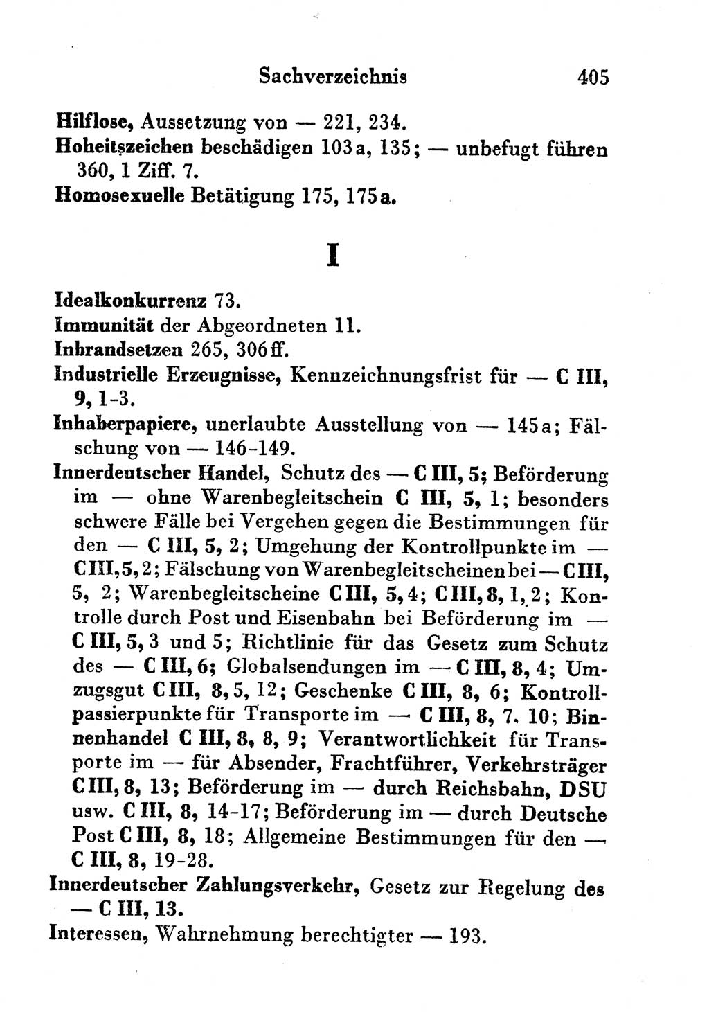 Strafgesetzbuch (StGB) und andere Strafgesetze [Deutsche Demokratische Republik (DDR)] 1956, Seite 405 (StGB Strafges. DDR 1956, S. 405)