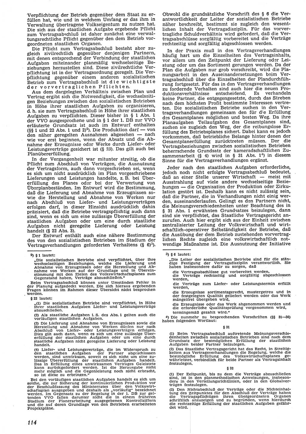 Neue Justiz (NJ), Zeitschrift für Recht und Rechtswissenschaft [Deutsche Demokratische Republik (DDR)], 10. Jahrgang 1956, Seite 114 (NJ DDR 1956, S. 114)