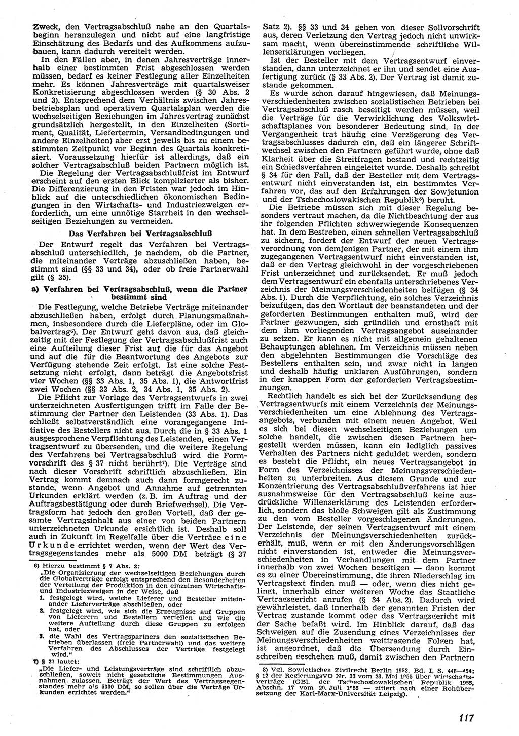 Neue Justiz (NJ), Zeitschrift für Recht und Rechtswissenschaft [Deutsche Demokratische Republik (DDR)], 10. Jahrgang 1956, Seite 117 (NJ DDR 1956, S. 117)
