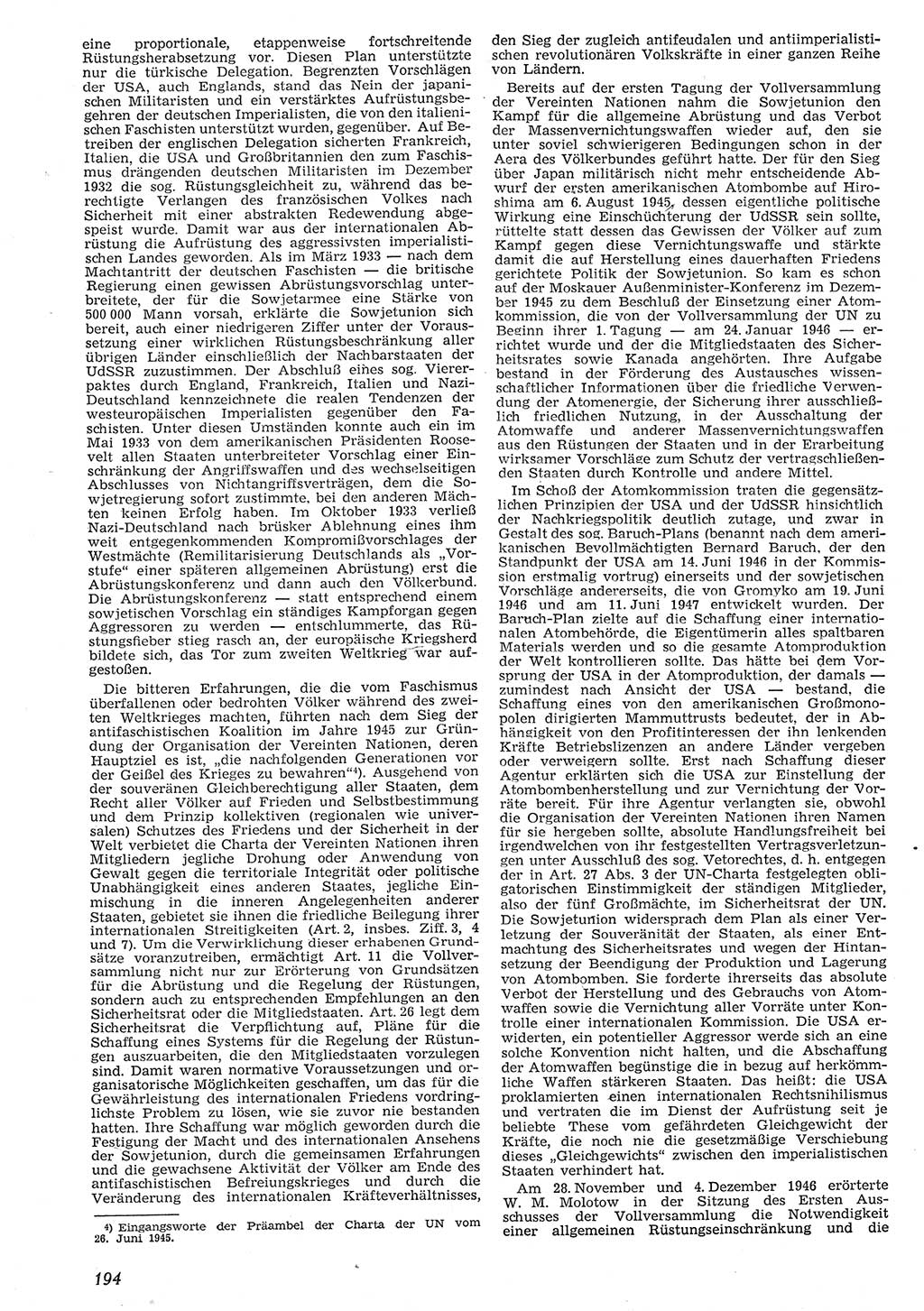 Neue Justiz (NJ), Zeitschrift für Recht und Rechtswissenschaft [Deutsche Demokratische Republik (DDR)], 10. Jahrgang 1956, Seite 194 (NJ DDR 1956, S. 194)