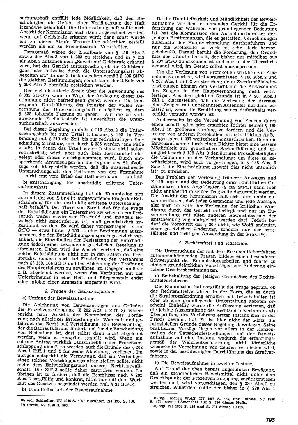 Neue Justiz (NJ), Zeitschrift für Recht und Rechtswissenschaft [Deutsche Demokratische Republik (DDR)], 10. Jahrgang 1956, Seite 793 (NJ DDR 1956, S. 793)