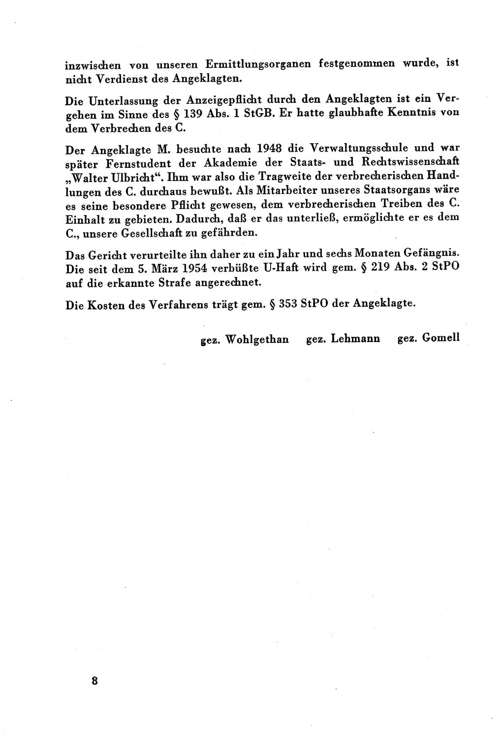 Dokumente des Unrechts, das SED-Regime [Deutsche Demokratische Republik (DDR)] in der Praxis, Bundesministerium für gesamtdeutsche Fragen (BMG) [Bundesrepublik Deutschland (BRD)] 1957, Seite 8 (Dok. UnR. SED-Reg. DDR BMG BRD 1957, S. 8)