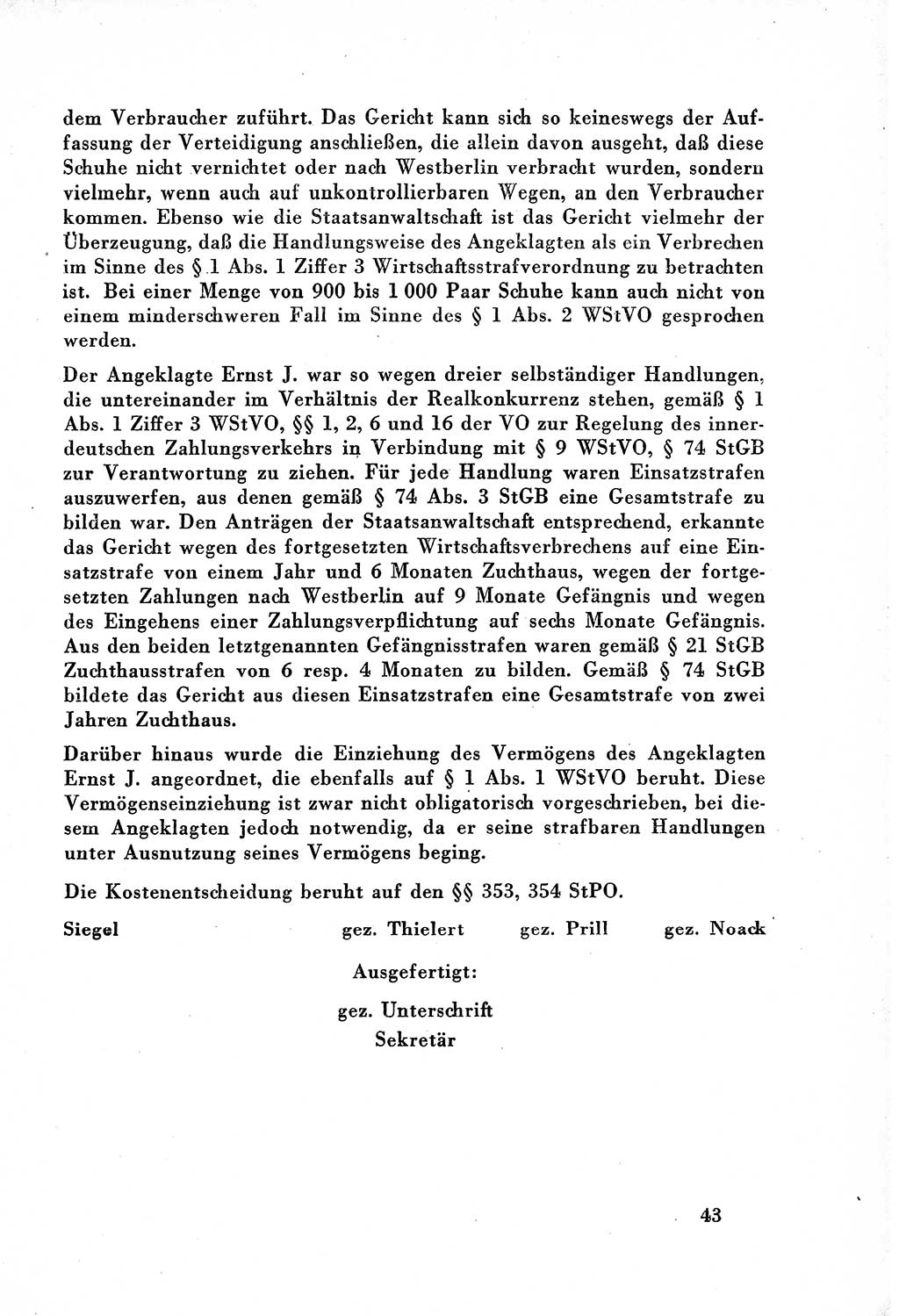 Dokumente des Unrechts, das SED-Regime [Deutsche Demokratische Republik (DDR)] in der Praxis, Bundesministerium für gesamtdeutsche Fragen (BMG) [Bundesrepublik Deutschland (BRD)] 1957, Seite 43 (Dok. UnR. SED-Reg. DDR BMG BRD 1957, S. 43)