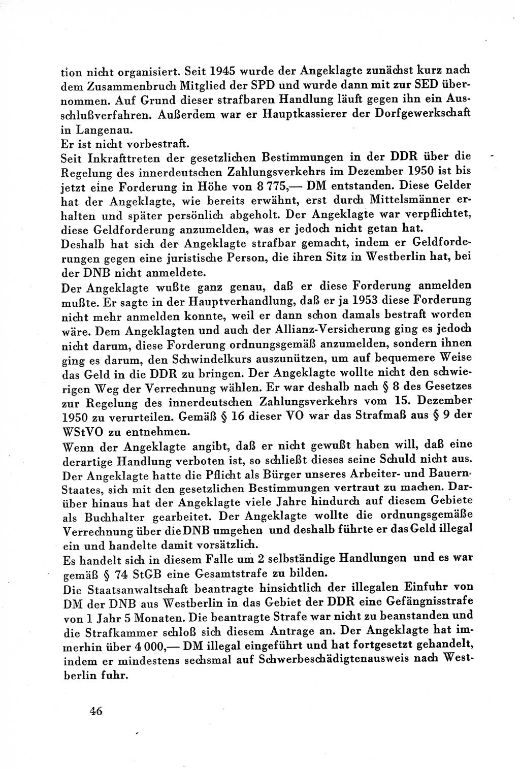 Dokumente des Unrechts, das SED-Regime [Deutsche Demokratische Republik (DDR)] in der Praxis, Bundesministerium für gesamtdeutsche Fragen (BMG) [Bundesrepublik Deutschland (BRD)] 1957, Seite 46 (Dok. UnR. SED-Reg. DDR BMG BRD 1957, S. 46)