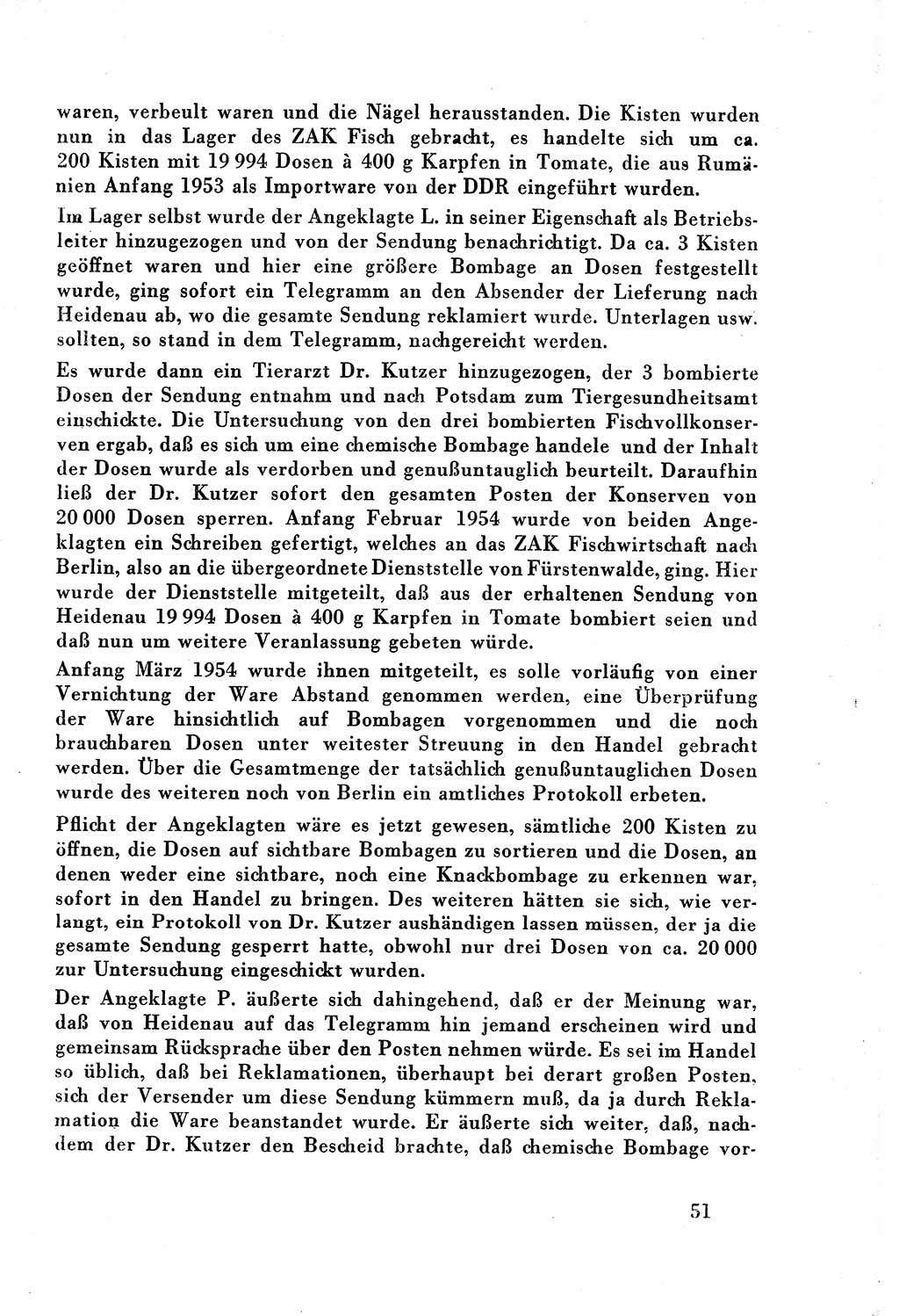 Dokumente des Unrechts, das SED-Regime [Deutsche Demokratische Republik (DDR)] in der Praxis, Bundesministerium für gesamtdeutsche Fragen (BMG) [Bundesrepublik Deutschland (BRD)] 1957, Seite 51 (Dok. UnR. SED-Reg. DDR BMG BRD 1957, S. 51)